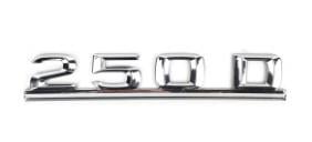 BAGAJ YAZISI W124 250D
