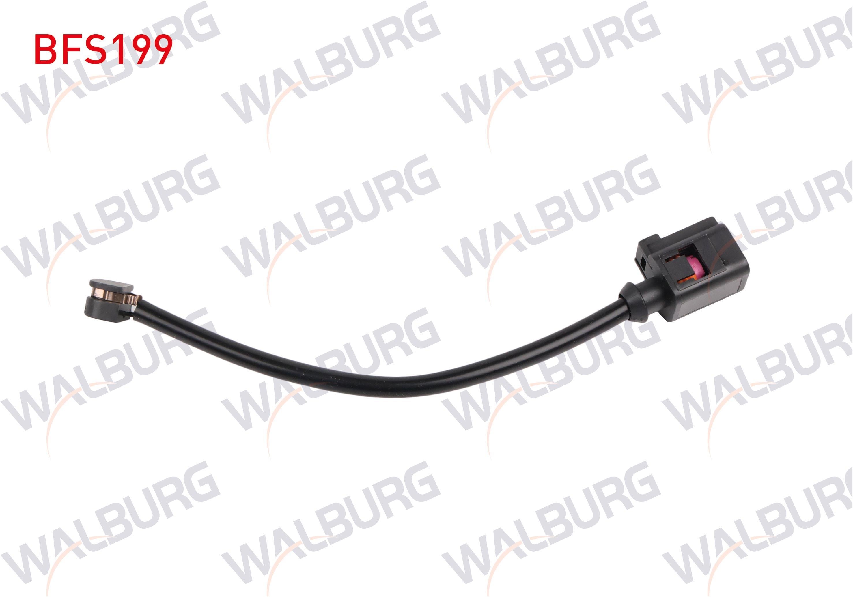 BALATA IKAZ KABLOSU ARKA SOL-SAG 180mm PORSCHE 911 (991) 2011-2019