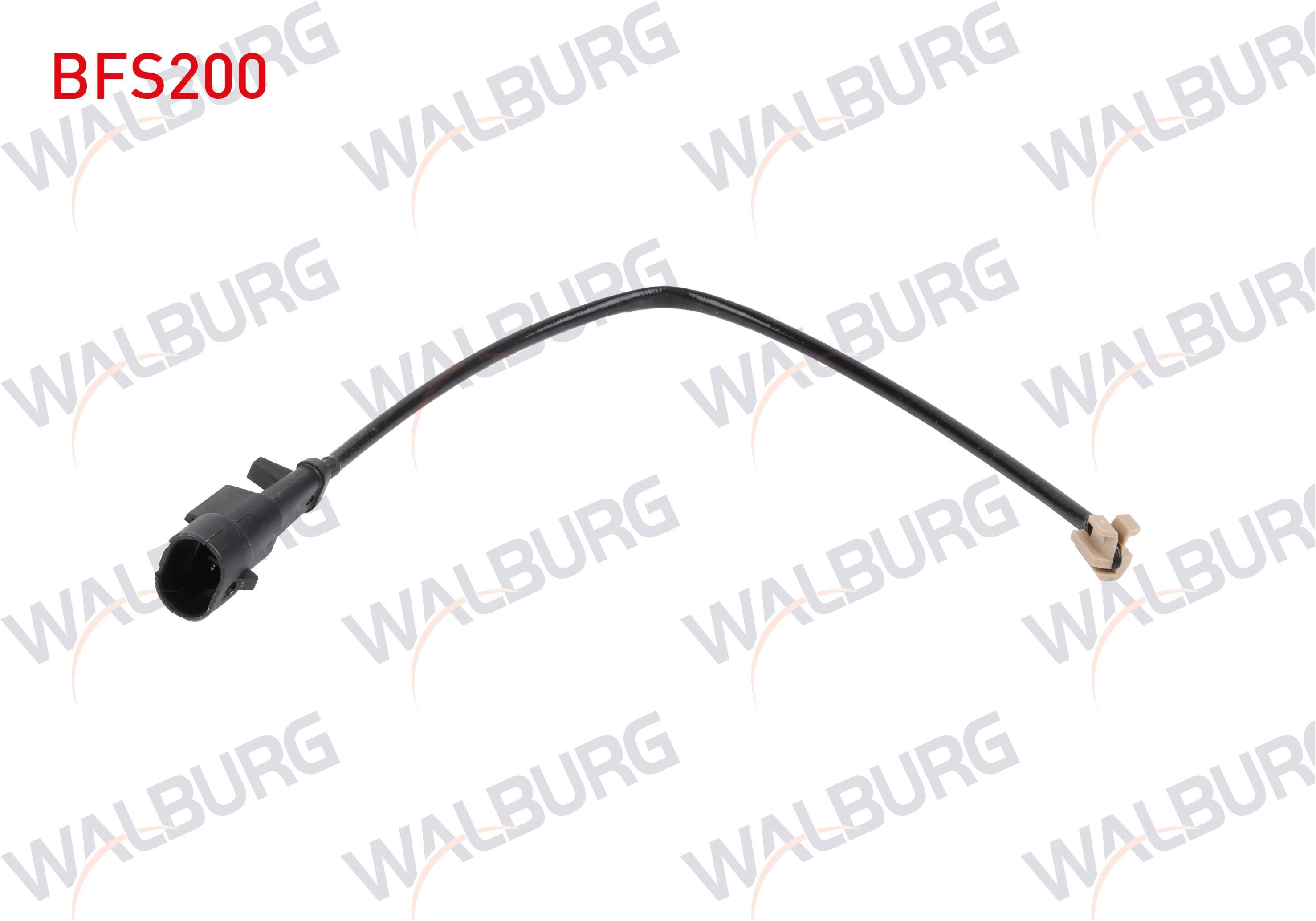 BALATA IKAZ KABLOSU ARKA SOL-SAG 290mm IVECO DAILY IV, V, VI 2006-