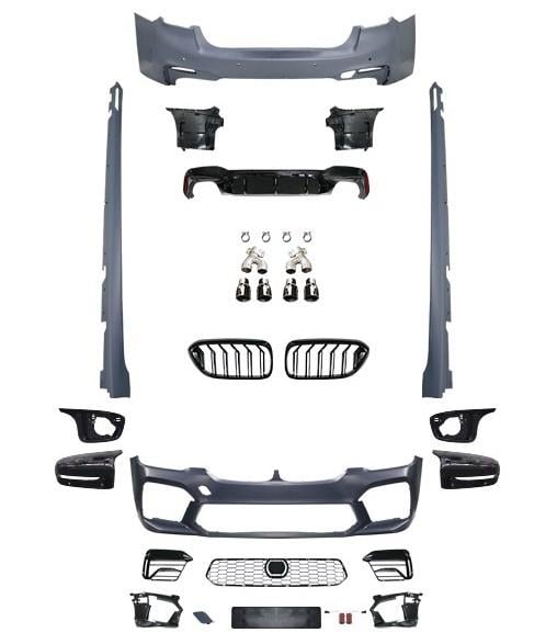 BODY KİT G30-LCI PDCLI:ARKA, 2B2-ÇıKıŞ, MRŞP-LI, PANJ-LU, EGZ.UÇLU, AYNA KAPAKLARı -///M5 (F90-LCI) STYLE- 2020-