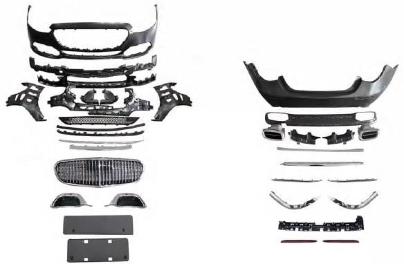 BODY KİT W223 0-0-ÇıKıŞ, PANJ-LU, EGZ.UÇLU -MAYBACH OEM- 2021-