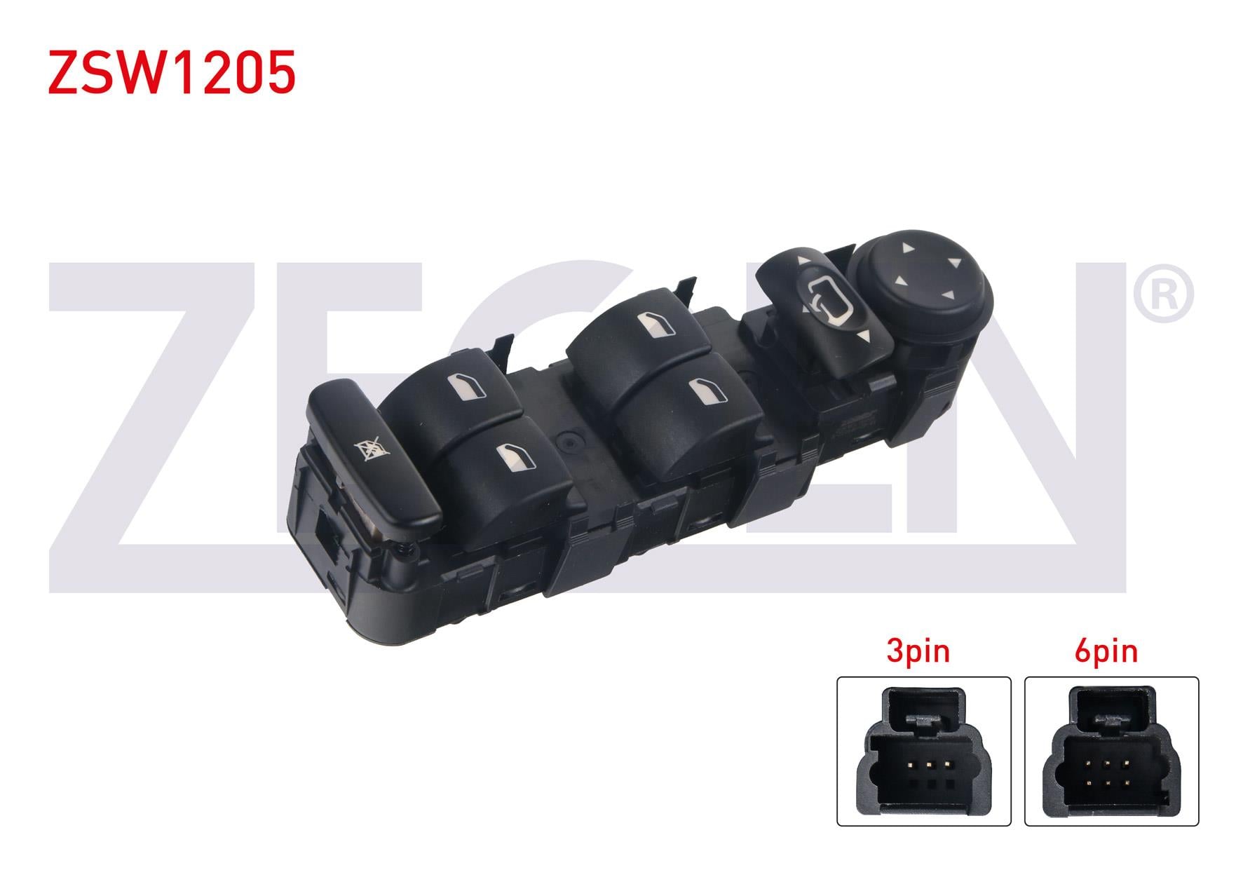 CAM ACMA ANAHTAR GRUP AYNA AYARLI 9 PIN PEUGEOT 307 - 807 - C5 - C8 2000-