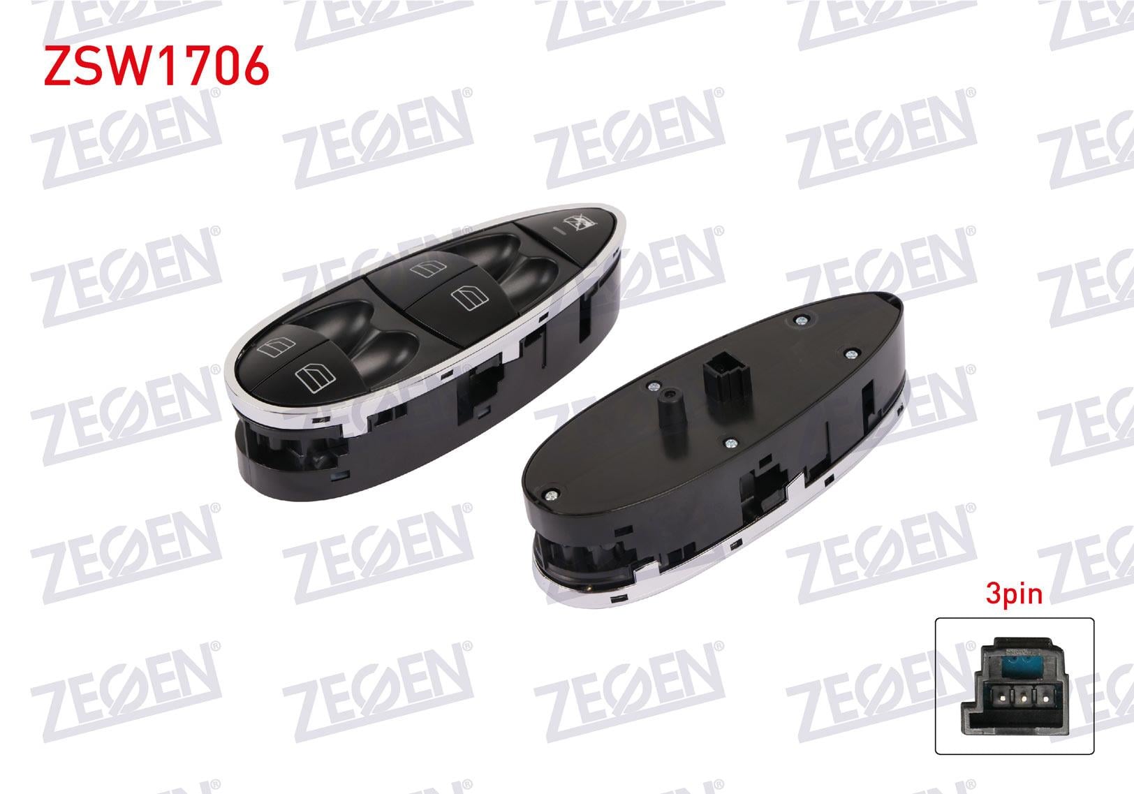 CAM ACMA ANAHTAR GRUP CERCEVELI 3 PIN MERCEDES E SERISI (W211)