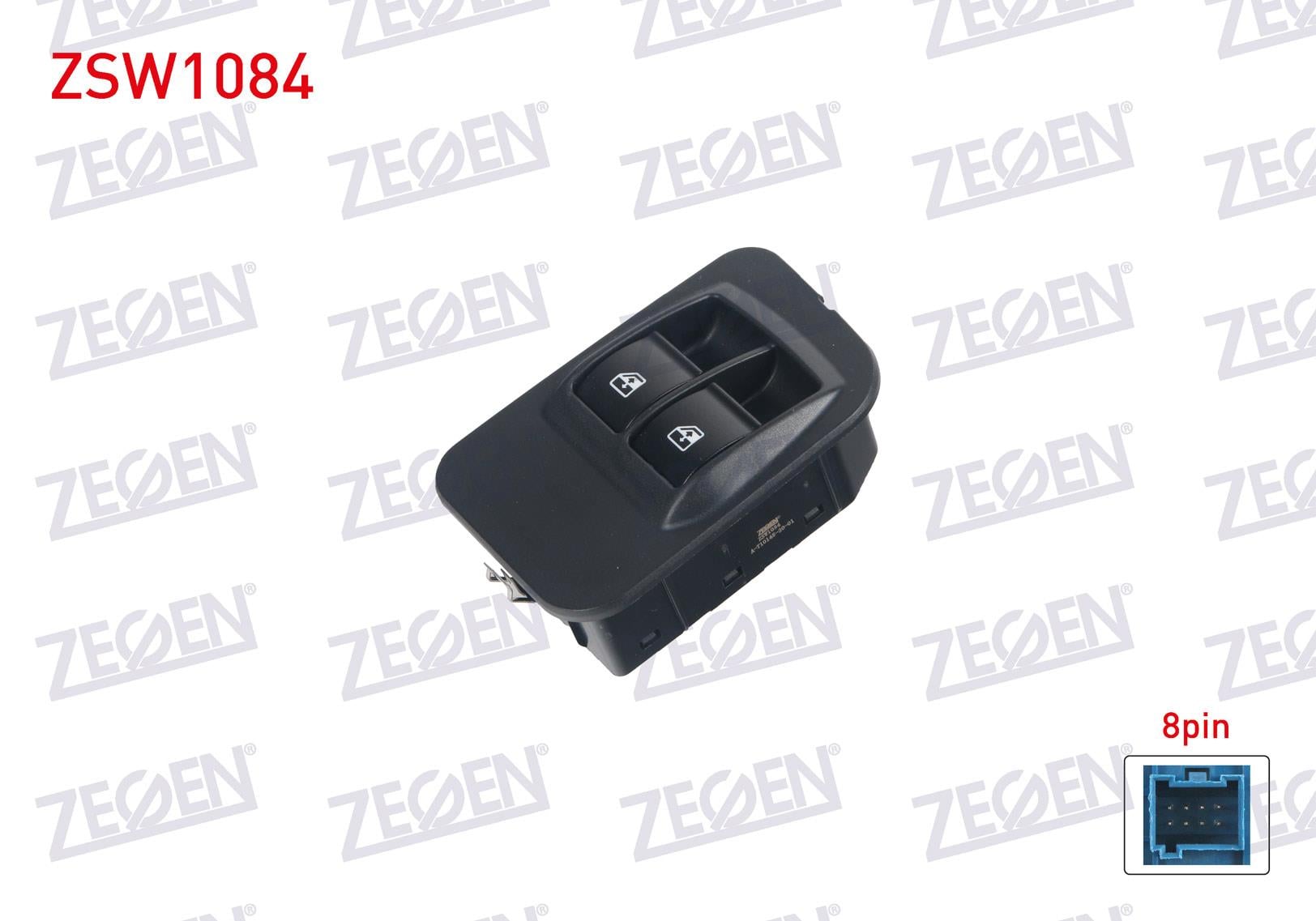 CAM ACMA ANAHTARI CIFTLI CERCEVELI TURUNCU ISIK 8 PIN FIORINO - NEMO - BIPPER 2007-