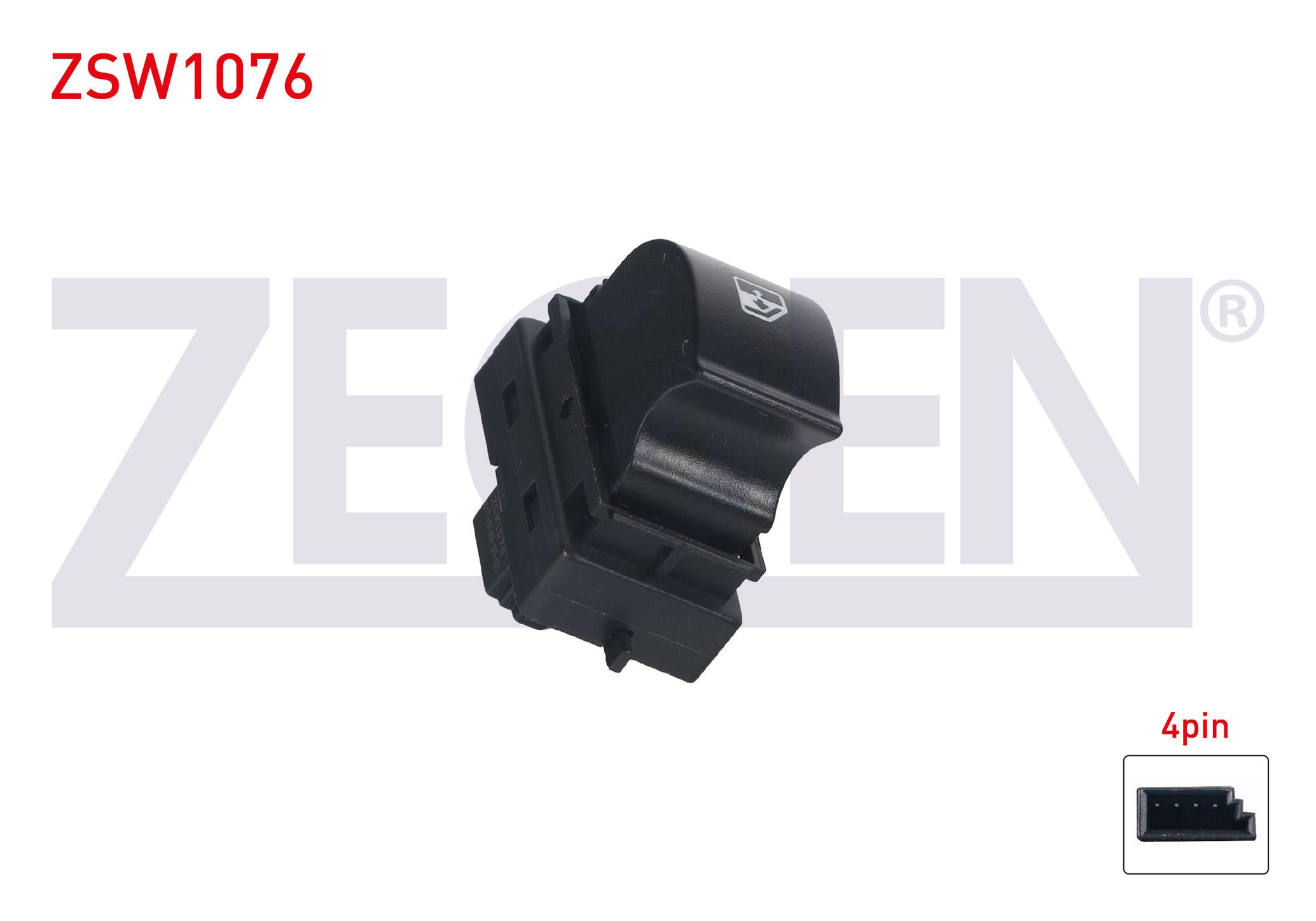 CAM ACMA ANAHTARI TEKLI KIRMIZI ISIK 4 PIN FIAT LINEA 2007-