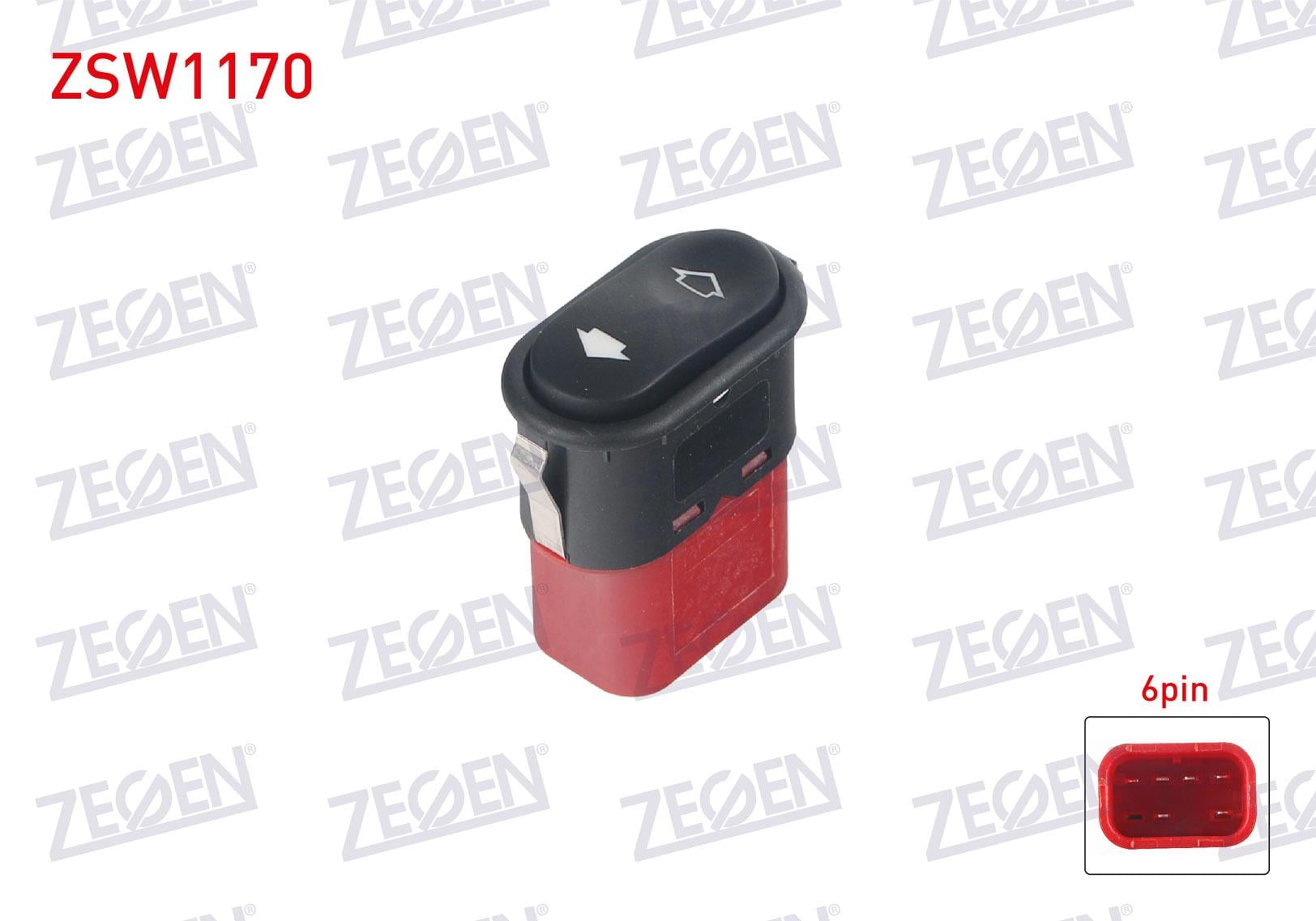 CAM ACMA ANAHTARI TEKLI KIRMIZI SOKETLI 6 PIN FORD TRANSIT (T12) - (T15) - ESCORT IV - MONDEO I - FIESTA IV 1991-2002