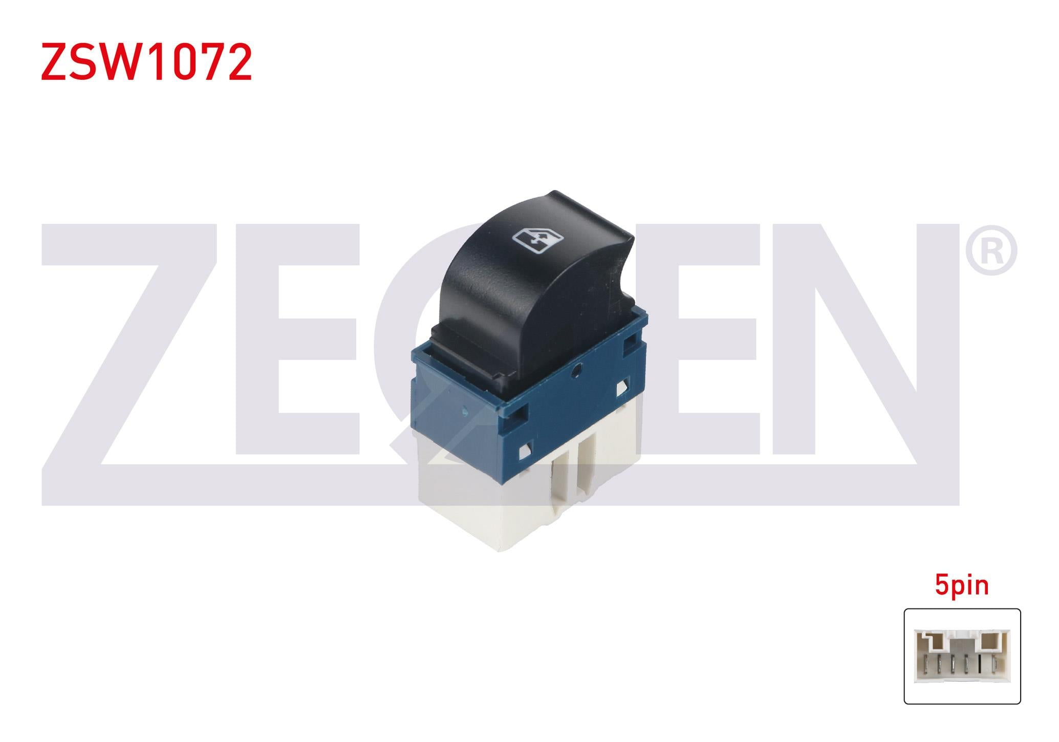 CAM ACMA ANAHTARI TEKLI MAVI 5 PIN TURUNCU ISIK FIAT DOBLO 2001-2010