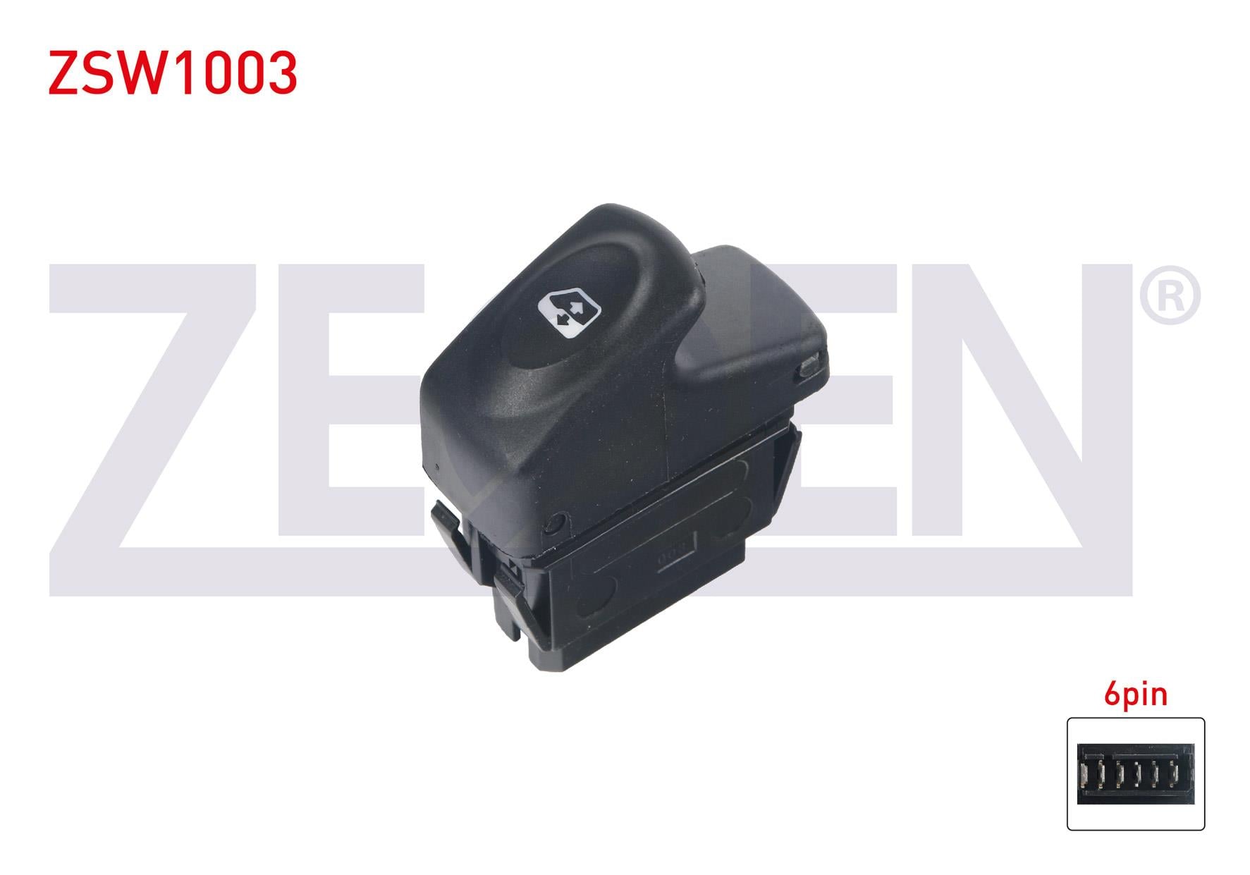 CAM ACMA ANAHTARI TEKLI TURUNCU ISIK 6 PIN RENAULT CLIO II - KANGOO 1998-2008