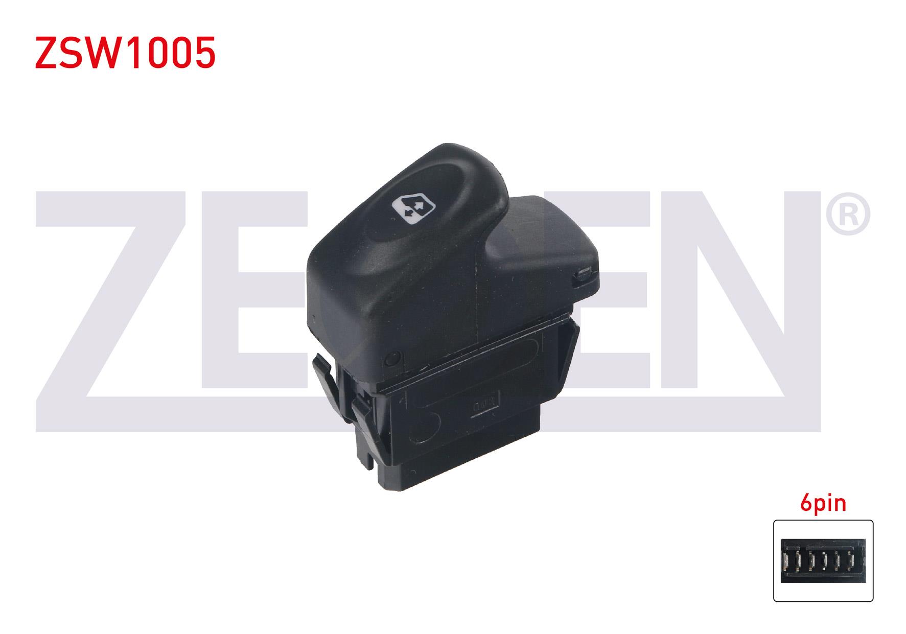 CAM ACMA ANAHTARI TEKLI TURUNCU ISIK 6 PIN RENAULT MEGANE I 1996-2003