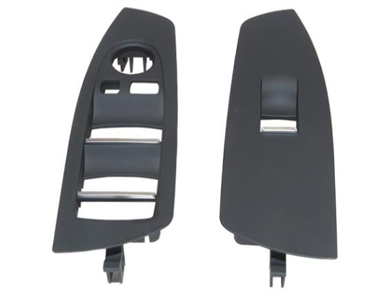 CAM DÜĞME ÇERÇEVESİ F01+LCI ÖN (SET); SİYAH