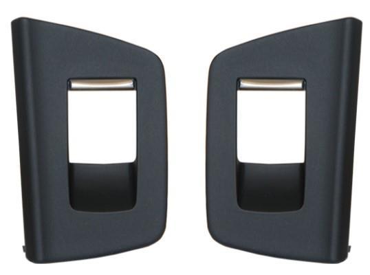 CAM DÜĞME ÇERÇEVESİ G30 ARKA (SET); SİYAH
