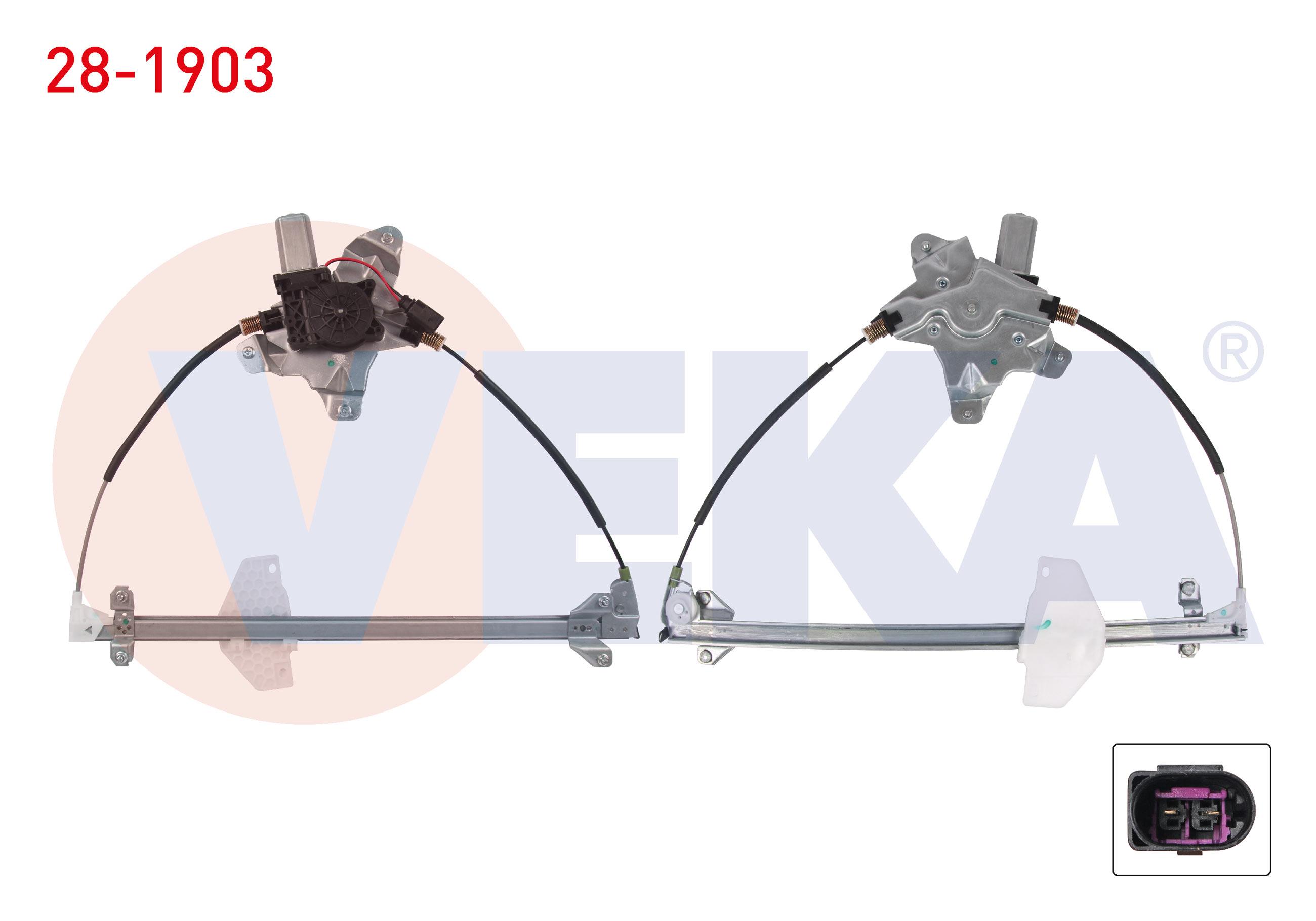 CAM KRIKOSU ELEKTRIKLI MOTORLU SAG ON FORD TRANSIT CONNECT / TOURNEO CONNECT 2006-2013