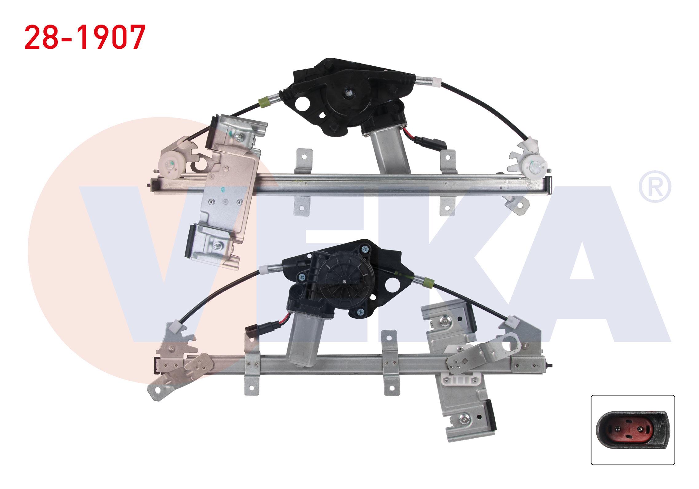 CAM KRIKOSU ELEKTRIKLI MOTORLU SAG ON FORD FIESTA V 2002-2008