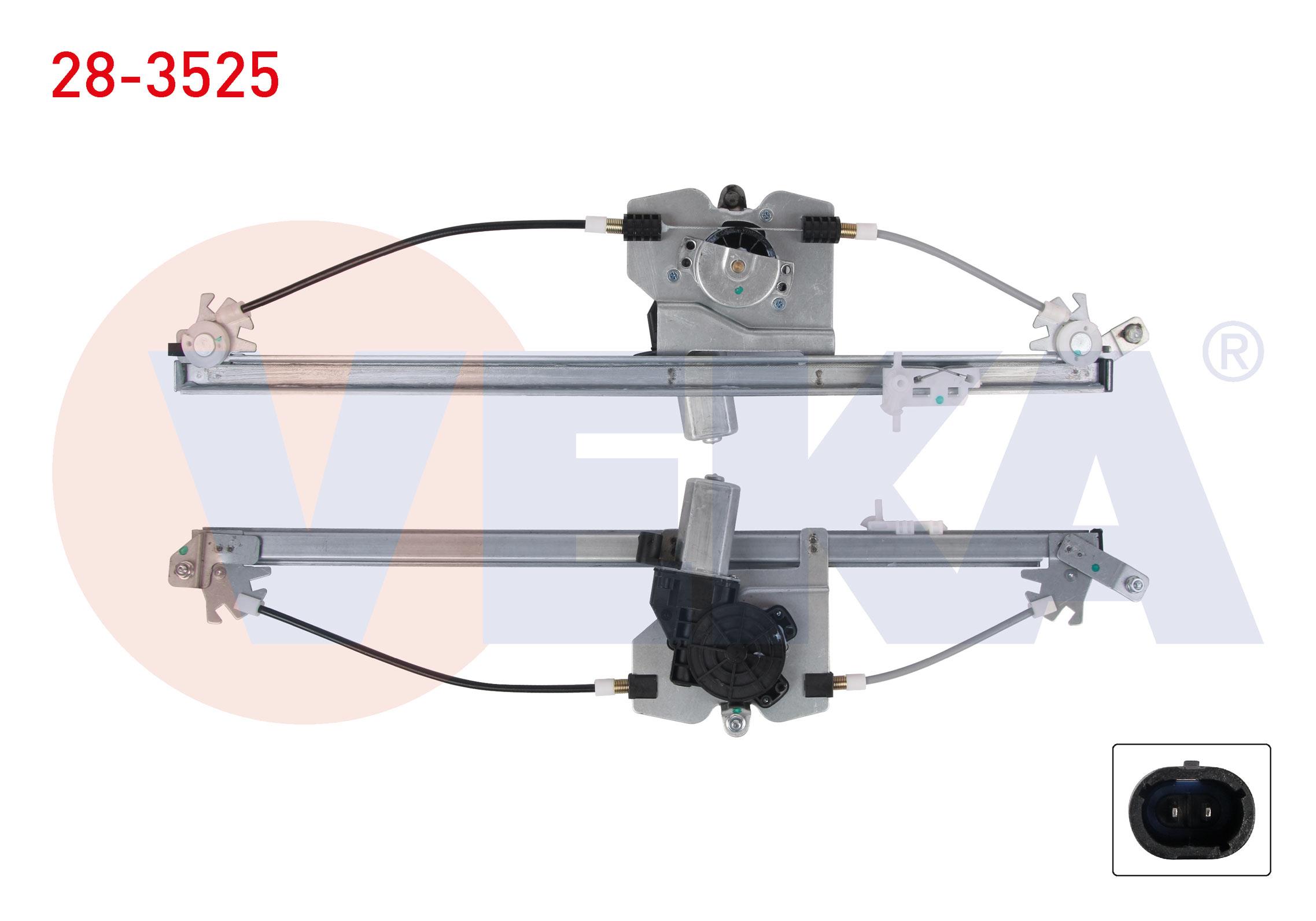 CAM KRIKOSU ELEKTRIKLI MOTORLU SAG ON RENAULT TRAFIC II (FL) 2001-2014