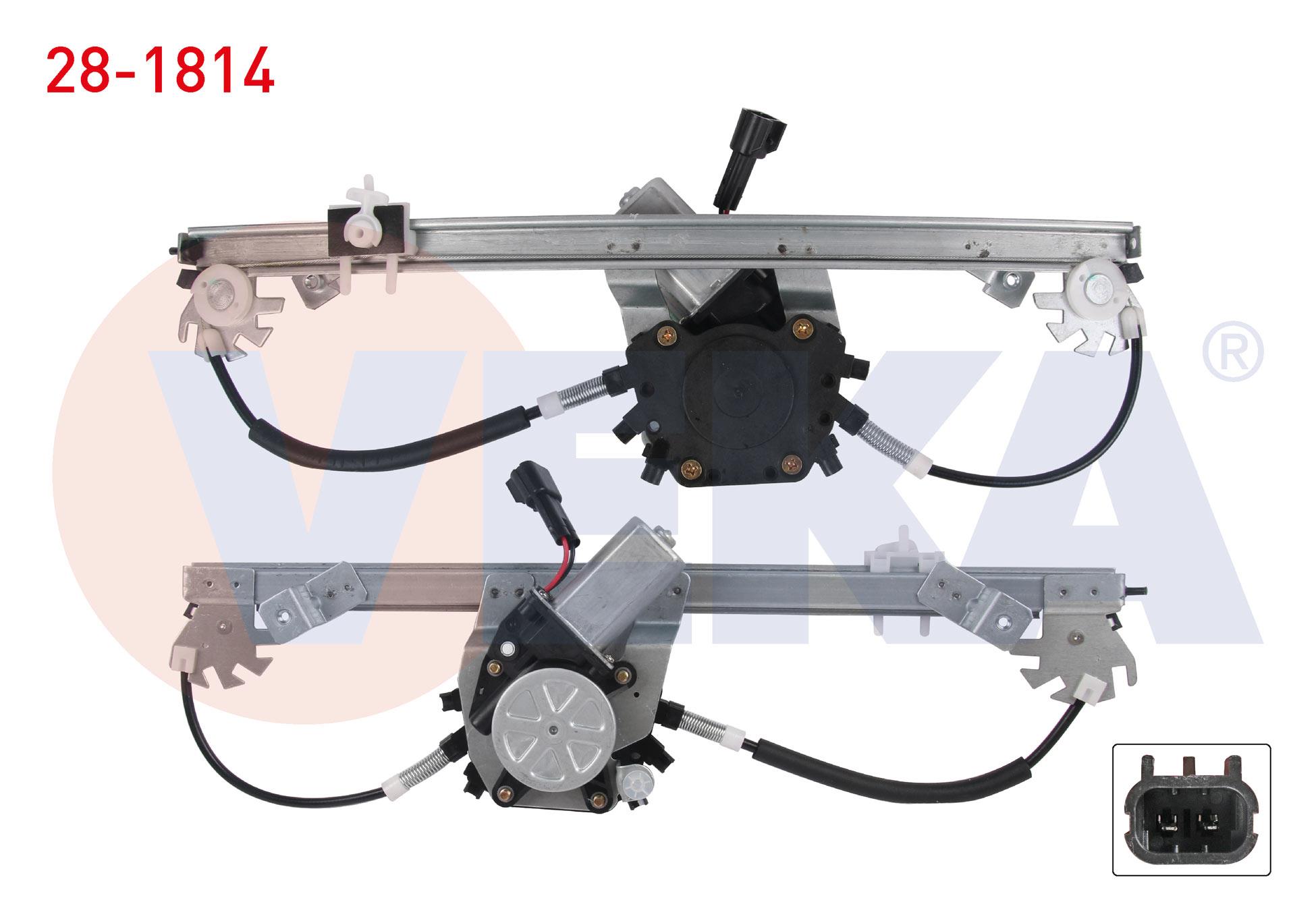 CAM KRIKOSU ELEKTRIKLI MOTORLU SOL ON FIAT GRANDE PUNTO (199) 2005-2012
