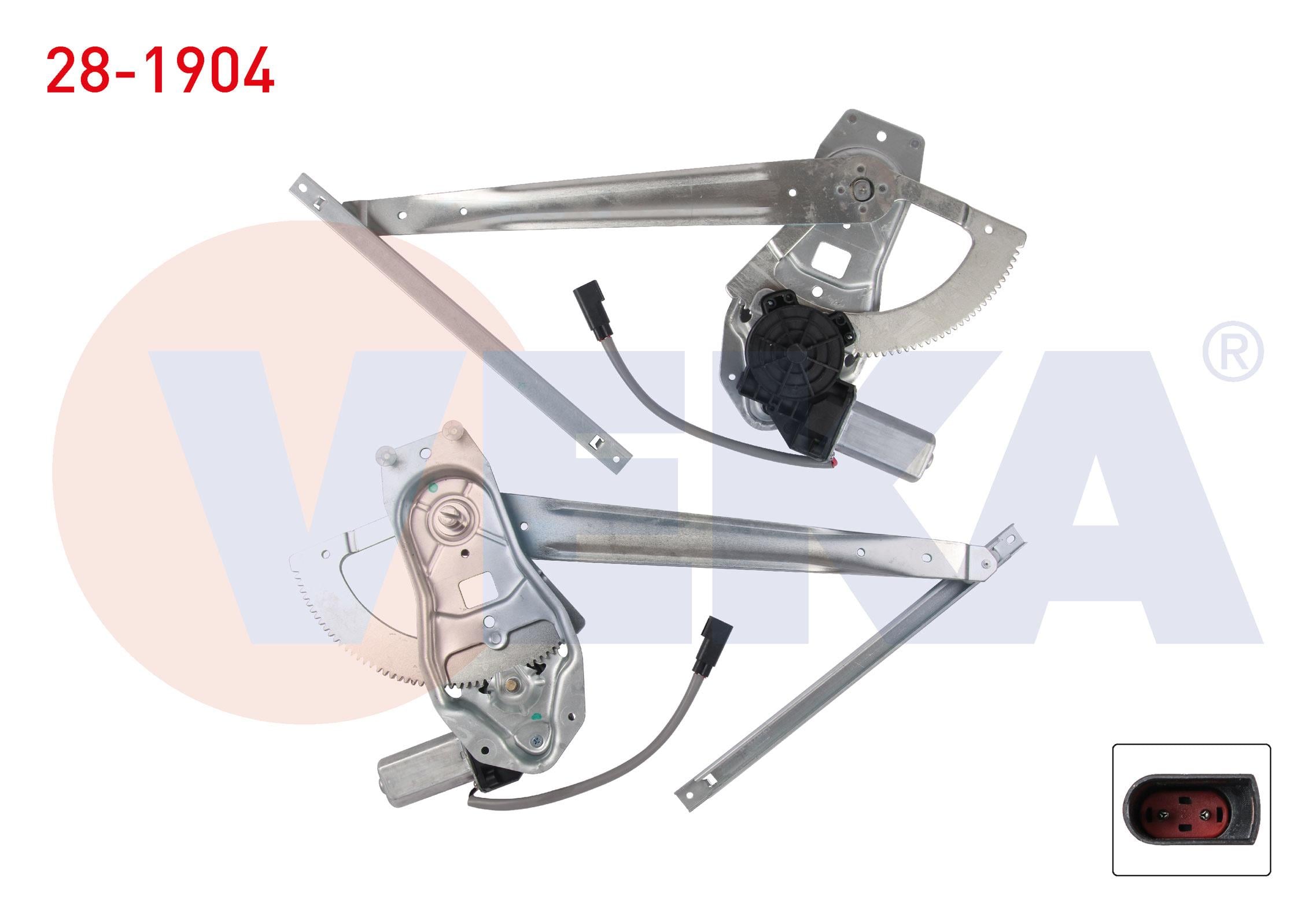 CAM KRIKOSU ELEKTRIKLI MOTORLU SOL ON FORD TRANSIT (V184) 2000-2006 / TRANSIT (V347) 2006-2014