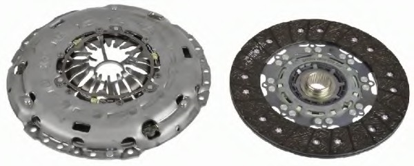 DEBRİYAJ SETİ RULMANSIZ T5,5-T6 CAAA-CAAB-CAAC-CAAE-CCHA-CAAE-CCHB 2,0 TDİ 3000950723