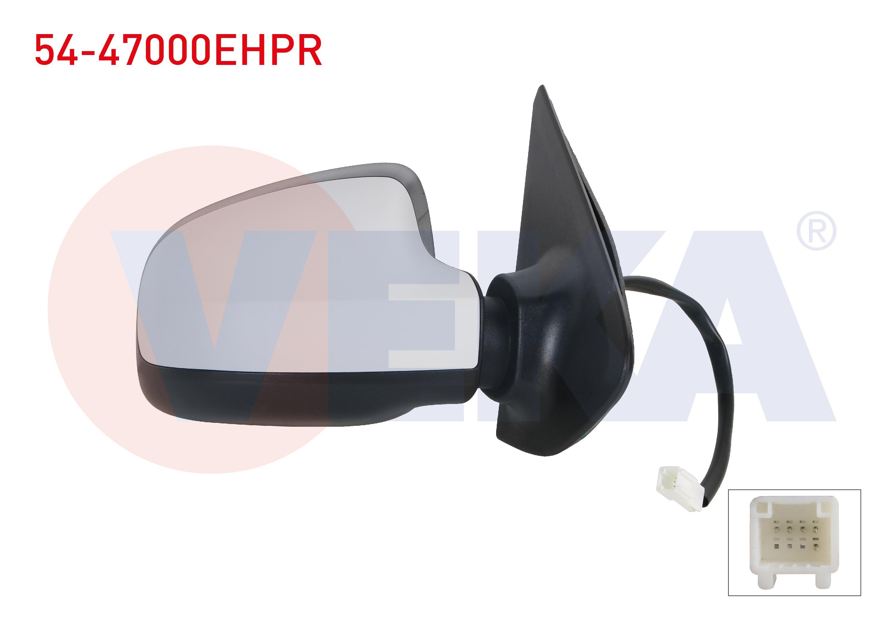 DIS DIKIZ AYNASI SAG ELEKTRIKLI ISITMALI ASTARLI UCGEN AYAK DACIA SANDERO STEPWAY 2012-