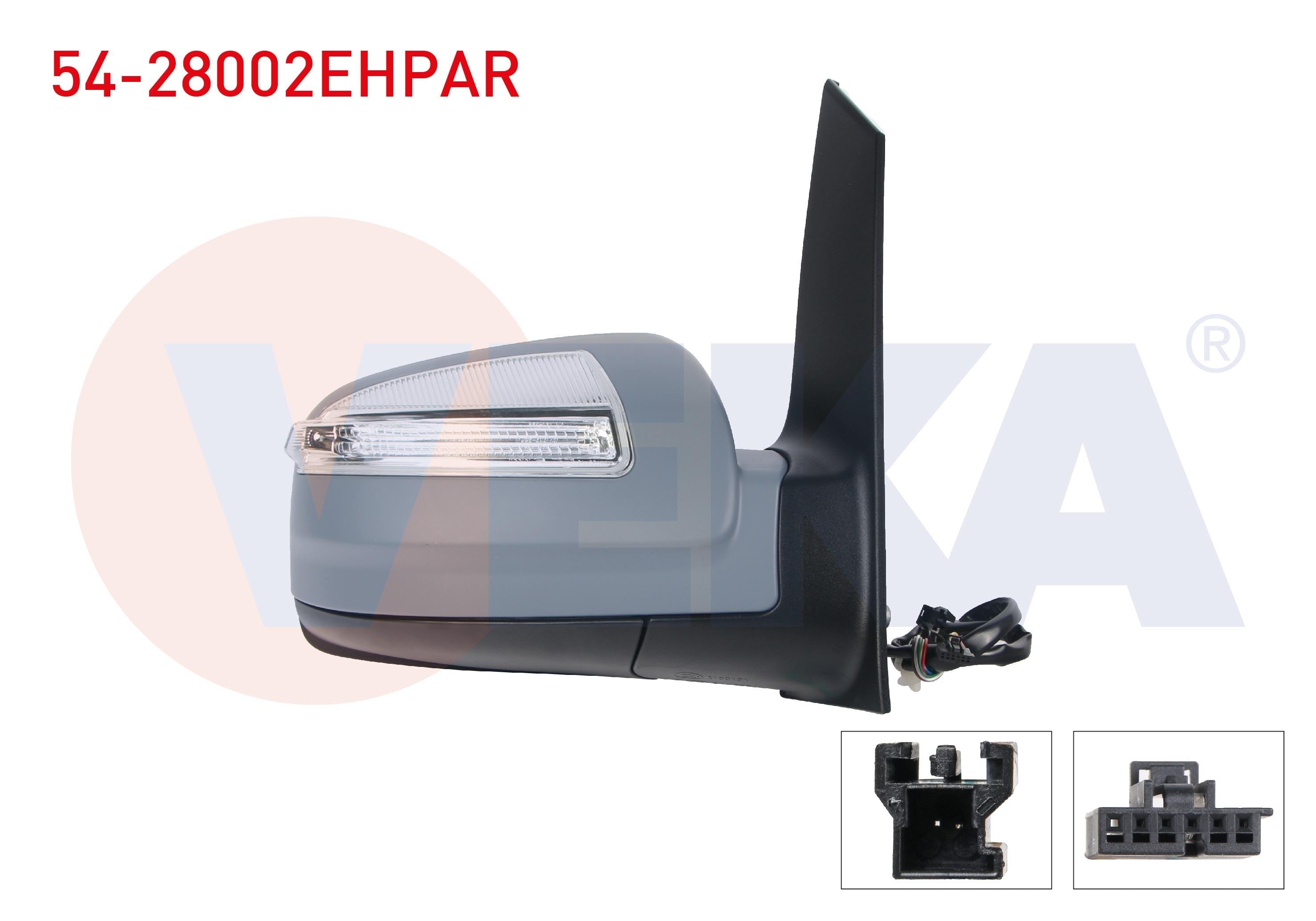 DIS DIKIZ AYNASI SAG ELEKTRIKLI ISITMALI ASTARLI SINYALLI 6 PIN ASFERIK MERCEDES VITO (W639) 2011-2014 / VIANO (W639) 2003-2014