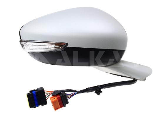 DIS DIKIZ AYNASI SAG ELEKTRIKLI ISITMALI ASTARLI OTOMATIK KATLANIR SENSORLU SINYALLI 12 PIN ALT AYDINLATMA PEUGEOT 508 2010-