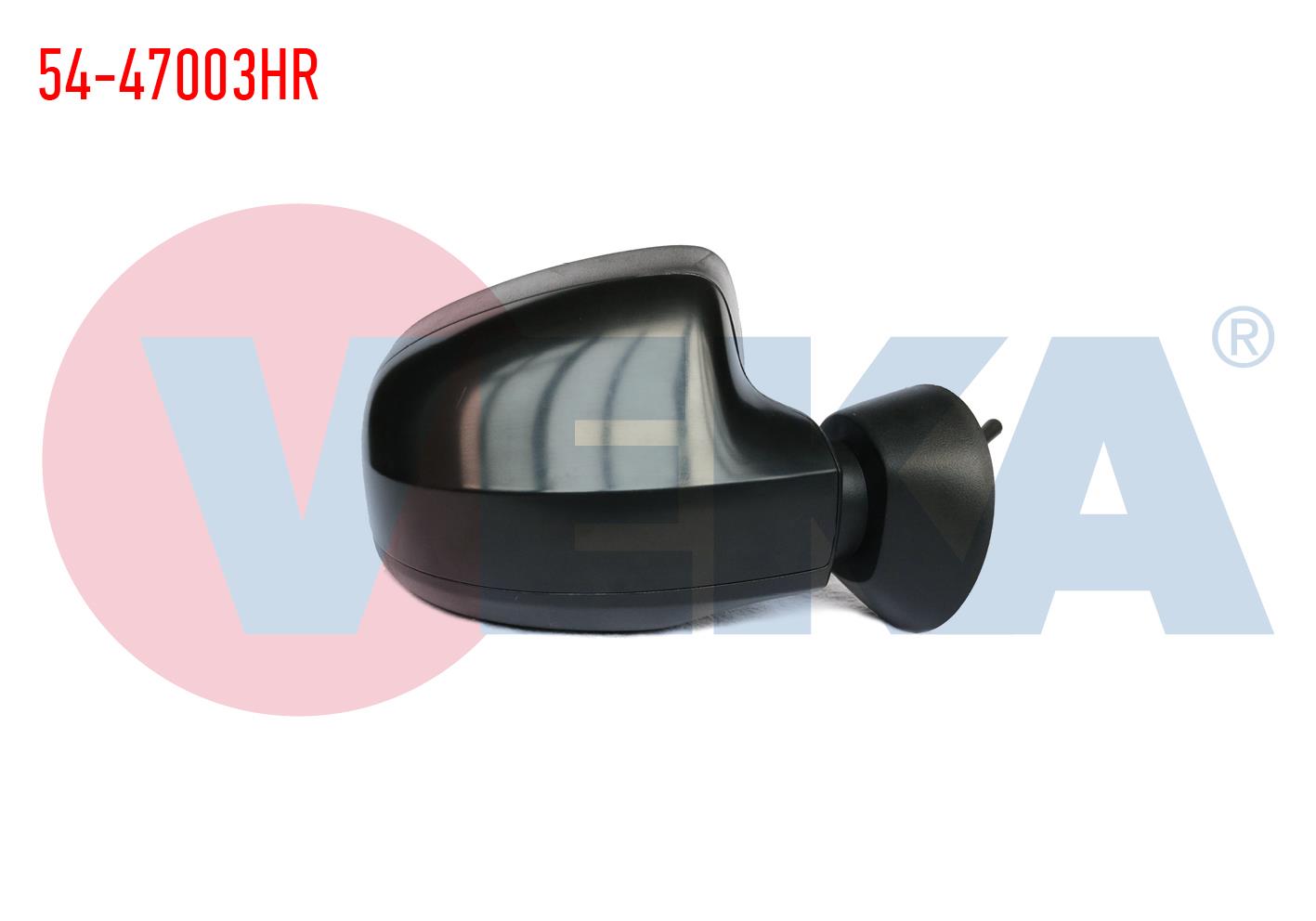 DIS DIKIZ AYNASI SAG MEKANIK YUVARLAK AYAK DACIA LOGAN II 2008-2012 / DUSTER 2012-2018