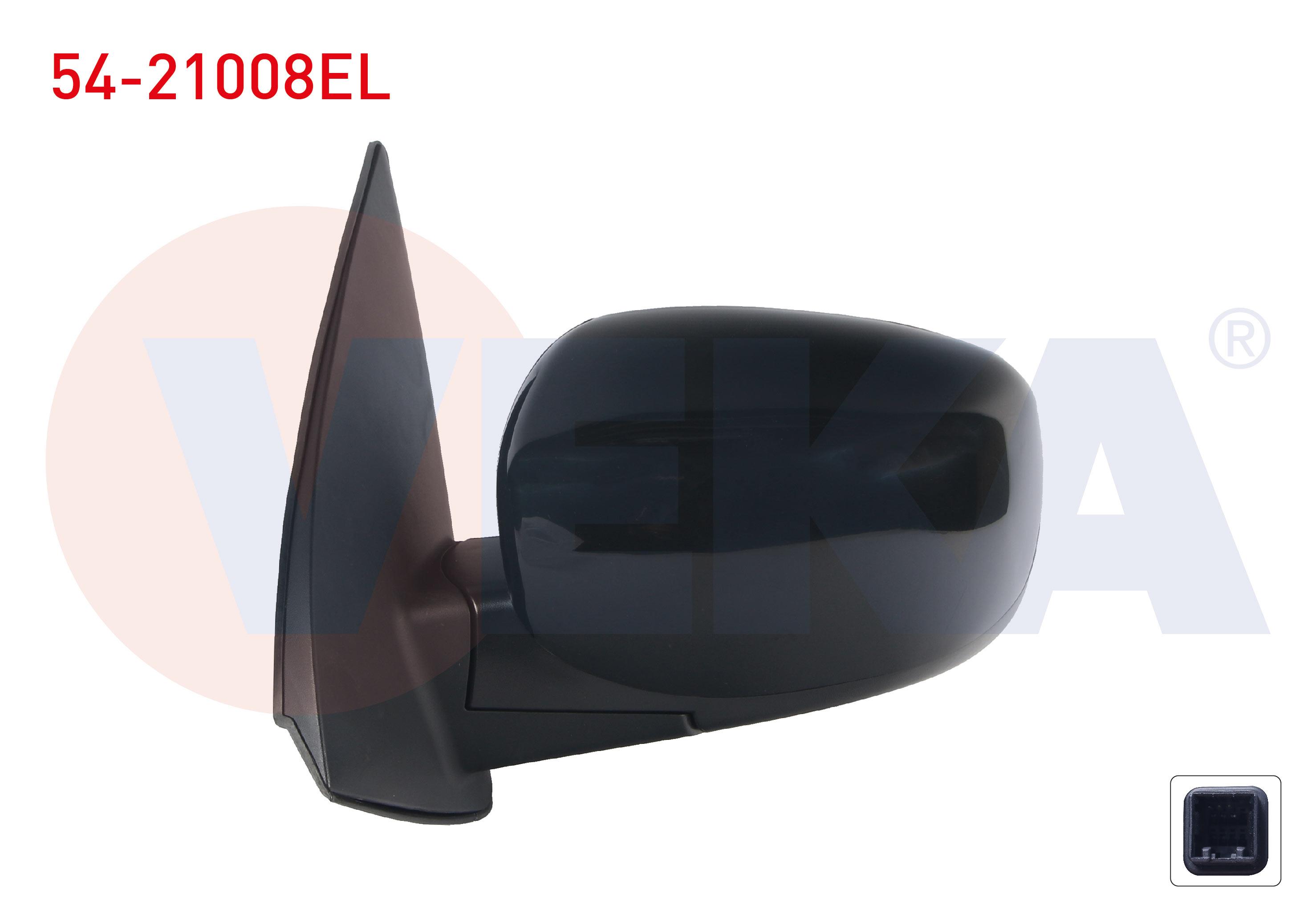 DIS DIKIZ AYNASI SOL ELEKTRIKLI 3 PIN HYUNDAI I10 2009-2012