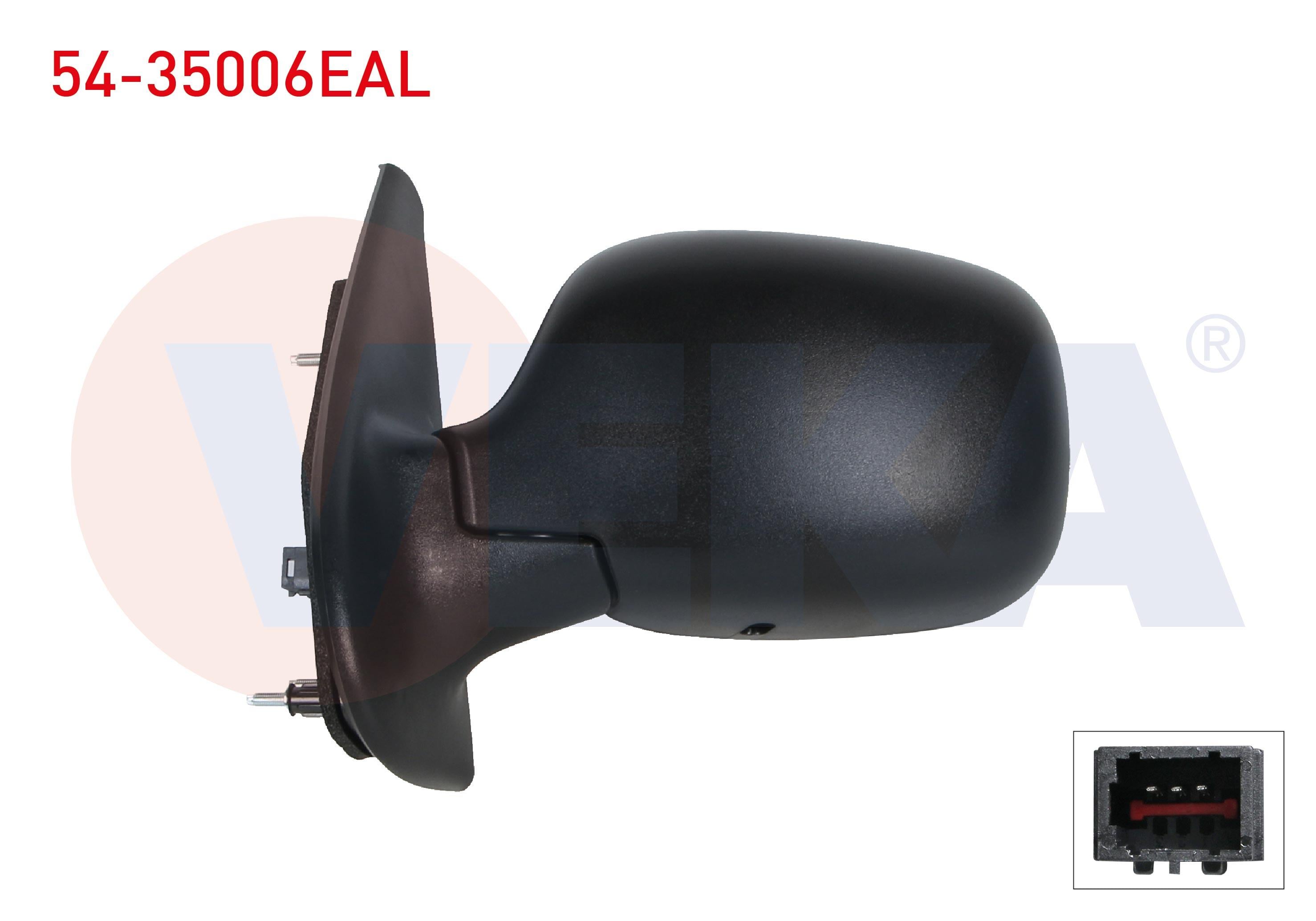 DIS DIKIZ AYNASI SOL ELEKTRIKLI ASFERIK RENAULT KANGOO II (KC0/1) 2001-2008
