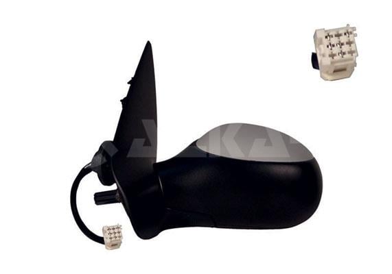 DIS DIKIZ AYNASI SOL ELEKTRIKLI ASFERIK ISITMALI ASTARLI 5 PIN PEUGEOT 206 1998-2003