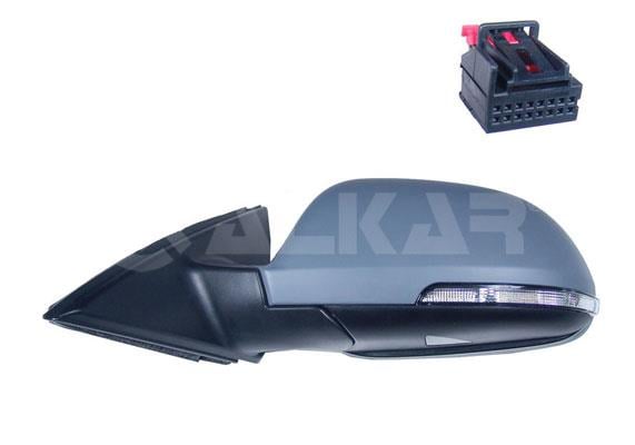 DIS DIKIZ AYNASI SOL ELEKTRIKLI ASFERIK ISITMALI ASTARLI OTOMATIK KATLANIR SINYALLI 9 PIN ALT AYDINLATMA SKODA SUPERB 2008-2015