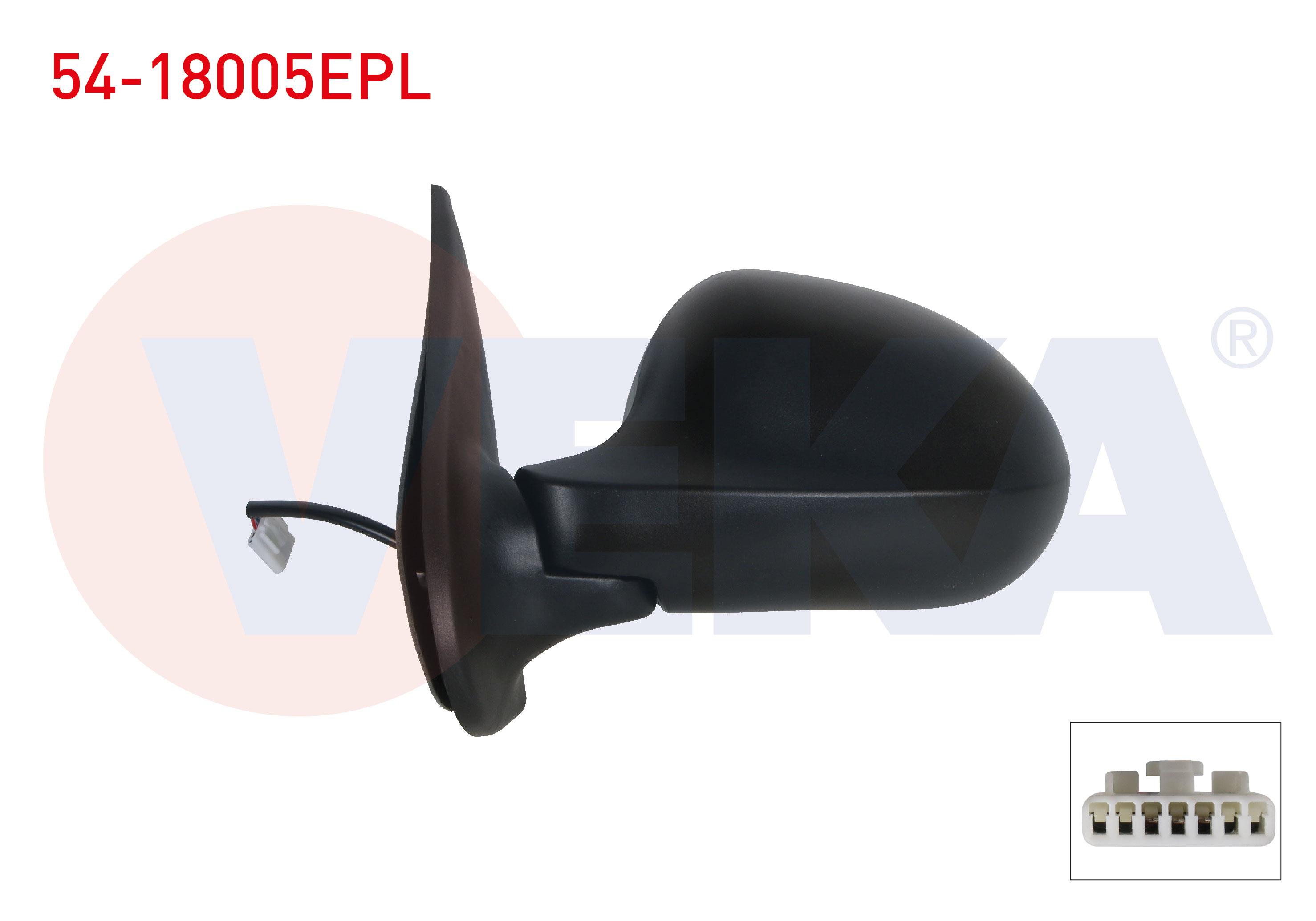 DIS DIKIZ AYNASI SOL ELEKTRIKLI ASTARLI FIAT ALBEA 2010-2013 / FIAT PALIO 2005-2013
