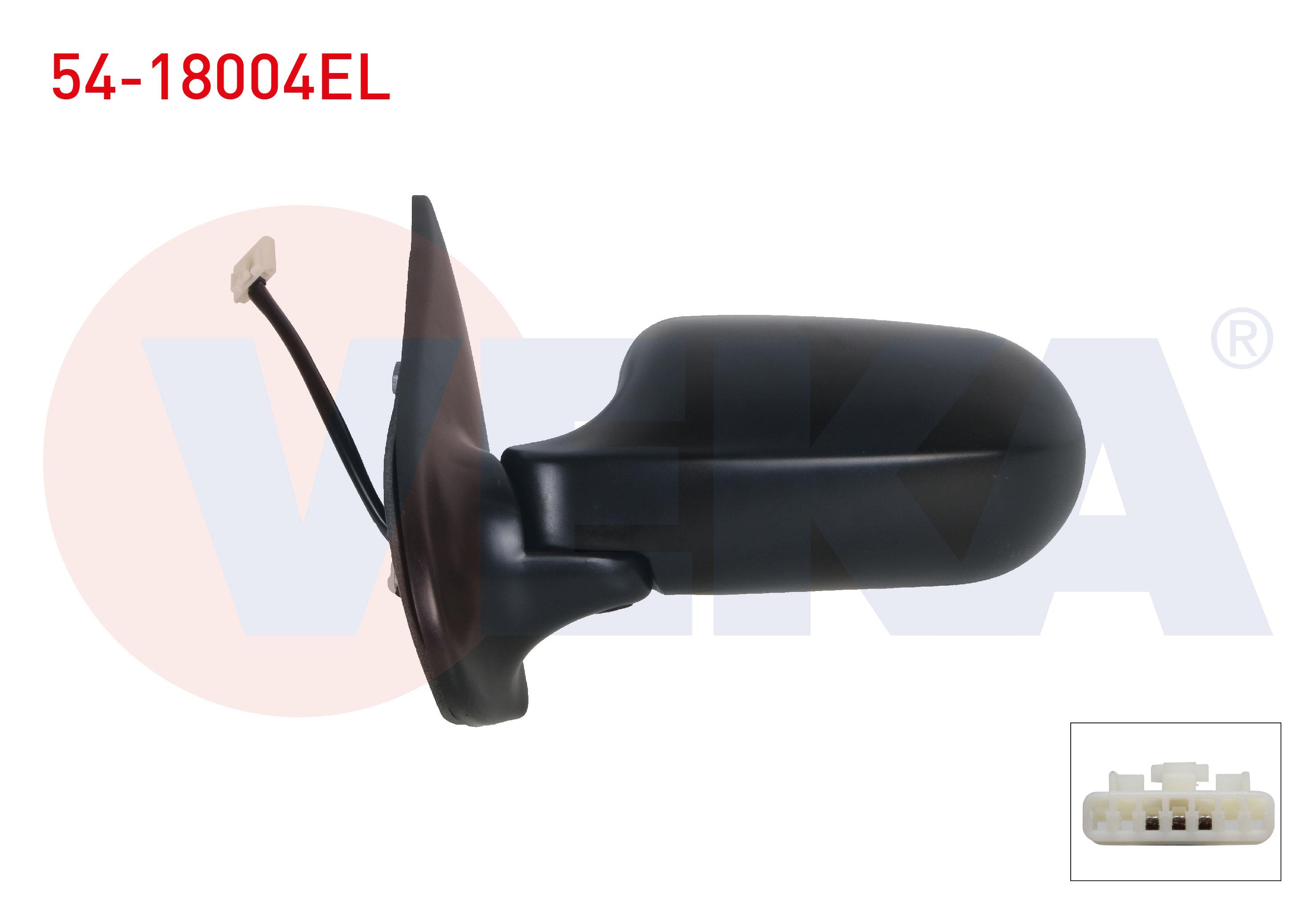 DIS DIKIZ AYNASI SOL ELEKTRIKLI FIAT ALBEA 2003-2007 / FIAT PALIO 2003-2005