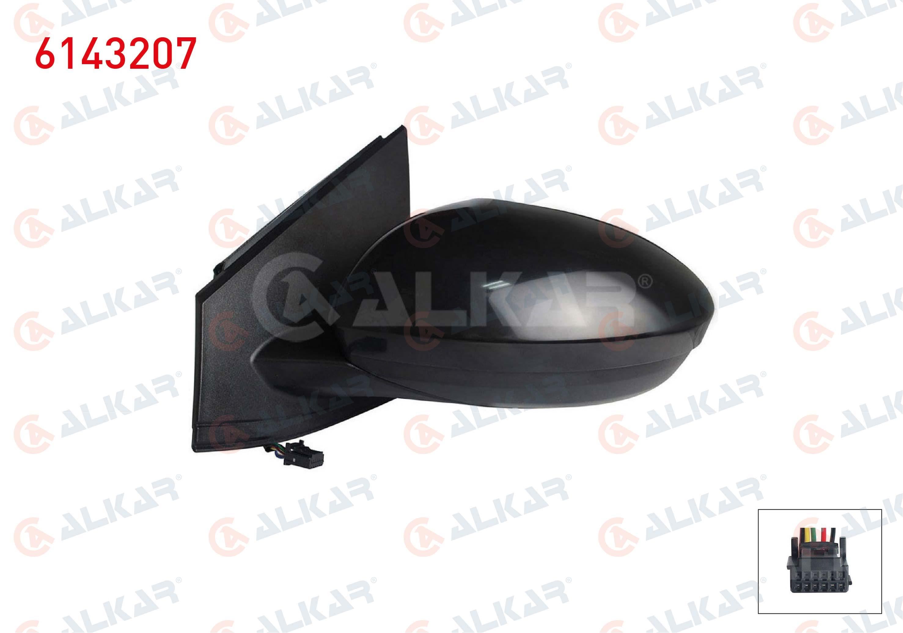 DIS DIKIZ AYNASI SOL ELEKTRIKLI ISITMALI ASTARLI 5 PIN DACIA SANDERO/STEPWAY II (B8_) 2021-