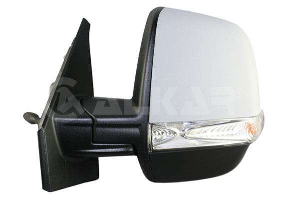 DIS DIKIZ AYNASI SOL MEKANIK SINYALLI ASTARLI CIFT CAMLI FIAT DOBLO CARGO 2010- / OPEL COMBO D 2012-
