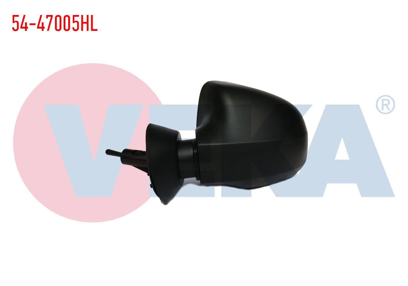 DIS DIKIZ AYNASI SOL MEKANIK YUVARLAK AYAK DACIA LOGAN II 2008-2012 / DUSTER 2012-2018