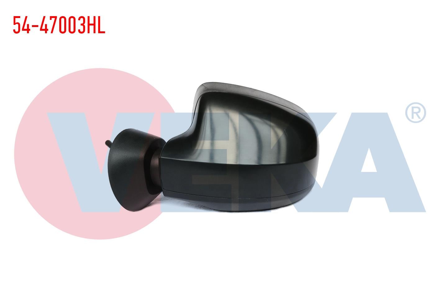DIS DIKIZ AYNASI SOL MEKANIK YUVARLAK AYAK DACIA LOGAN II 2008-2012 / DUSTER 2012-2018