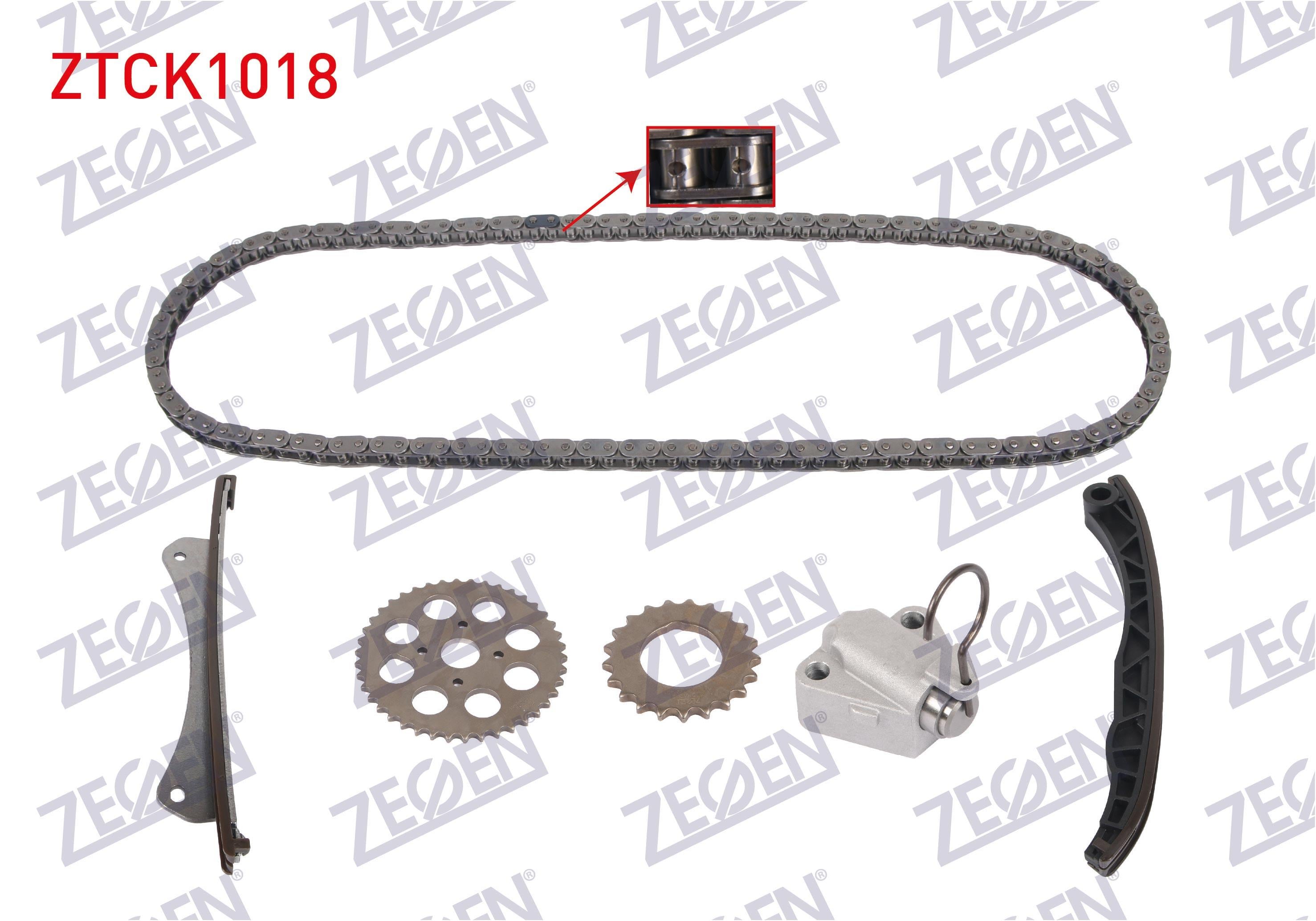 EKSANTRIK ZINCIR SETI (6 PARCA) DELIKLI ZINCIR EURO 4-5-6 FIAT DOBLO 1.3 MJT 2005- / FIAT PUNTO 2003- / OPEL CORSA C 2003-