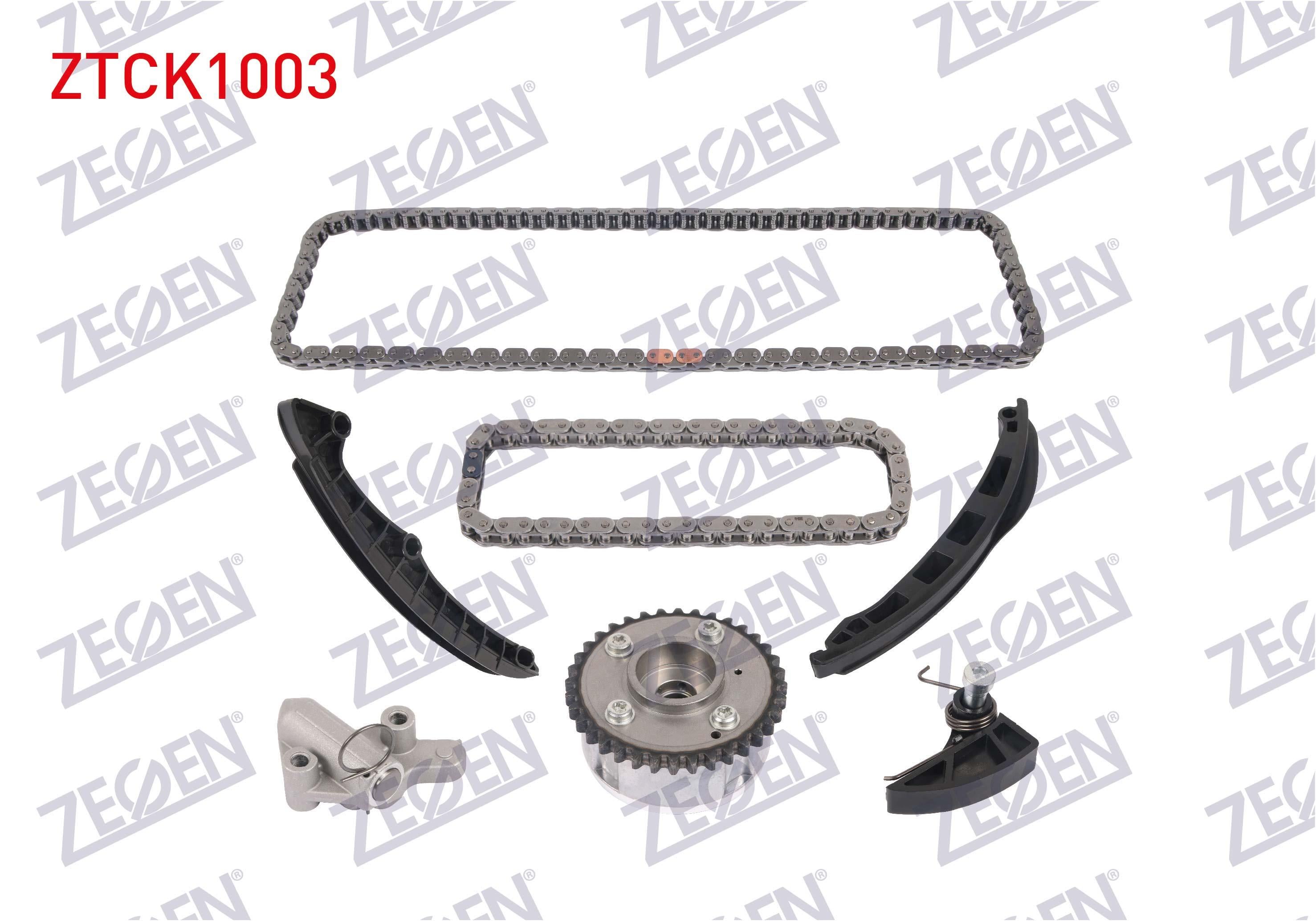 EKSANTRIK ZINCIR SETI (7 PARCA) VOLKSWAGEN JETTA IV 1.4 TSI 2011- / GOLF V 1.6 FSI 2003-2009 / SEAT LEON 2005-2012