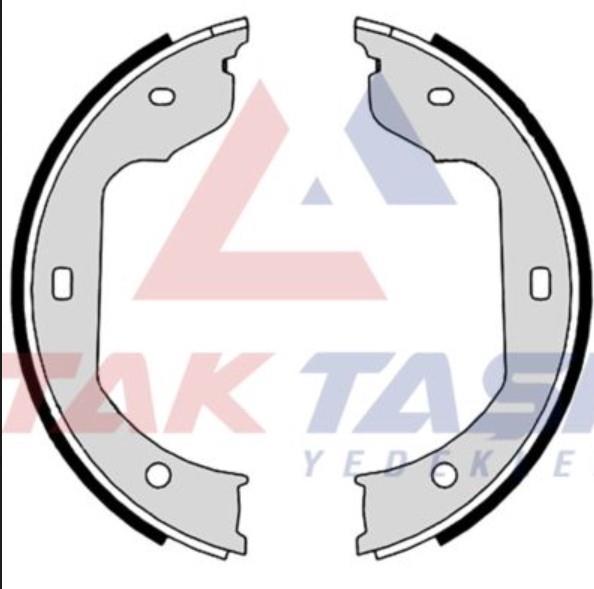 EL FREN BALATASI AKSESUARLI BMW 5 SERISI 520 i 185x30 mm 2003-2010/5 SERISI 520 D 2003-2010/6 SERISI 645 Ci 2004-/7 SERISI 730 D 2001-2009/TRANSPORTER V 1.9 TDI 2003-2011