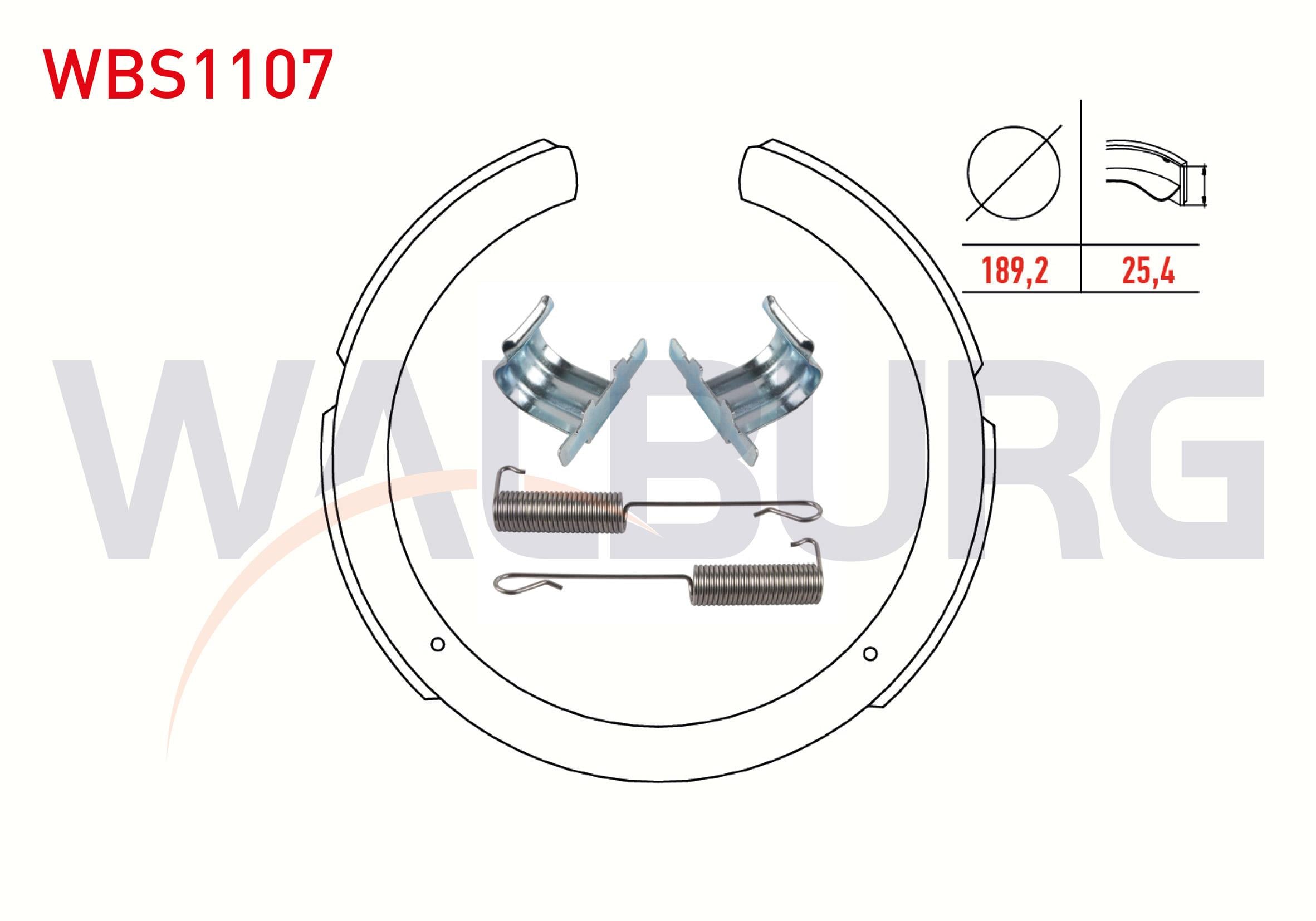 EL FREN BALATASI AKSESUARLI SSANGYONG ACTYON I 2.0 XDI 189,2X25,4 mm 2005-2012/KORANDO (KJ) 2.9 D 1996-2010/REXTON (GAB) 2.7 XDI 2004-/MUSSO (FJ) 2.2 TD 1993-2004/KORANDO (KJ) 2.9 TD 1996-2010