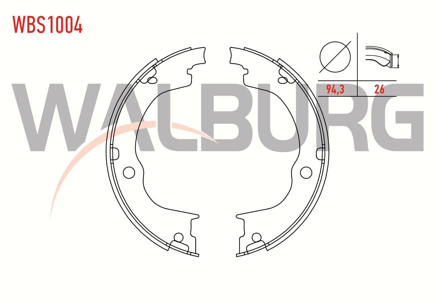 EL FREN BALATASI CHEVROLET CAPTIVA (C100,C140) 2.0 D 188,6X26 mm 2006-/CAPTIVA (C140) 2.0 D 2012-2014/OPEL ANTARA 2.0 CDTI 2007-