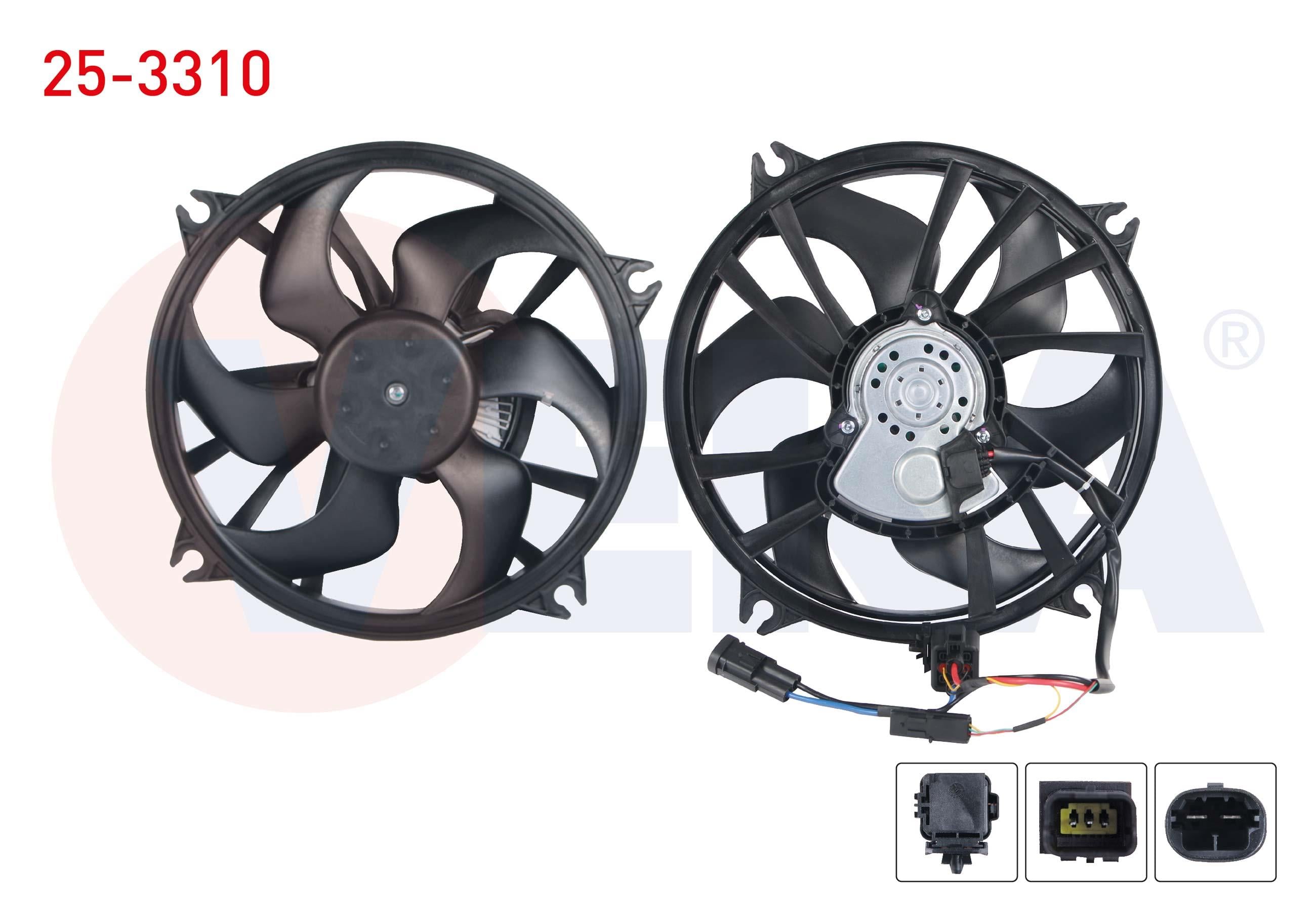 FAN MOTORU BEYINLI PEUGEOT 407 (6D) 1.6 HDI 2004-2011