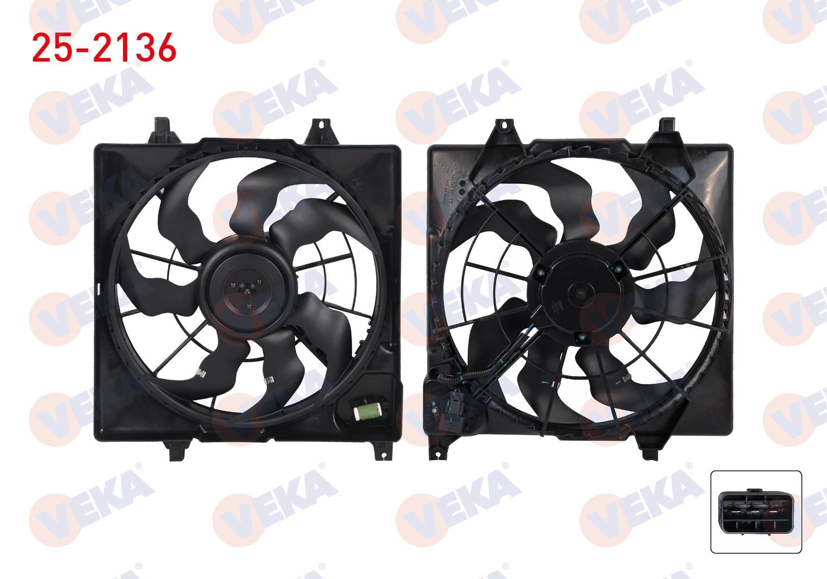 FAN MOTORU DAVLUMBAZLI HYUNDAI TUCSON 1.6 T-GDI 2016-2020 / ELANTRA 1.6 D-CVVT 2016- / KIA SPORTAGE IV 1.6 T-GDI 2015-