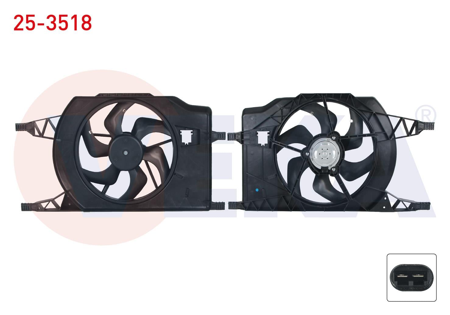 FAN MOTORU DAVLUMBAZLI TEK FANLI RENAULT LAGUNA II 1.6i 16v-1.8i 16v-1.9 DCI-2.0i 16v-2.0 DCI-2.2 DCI-3.0 2001-2007