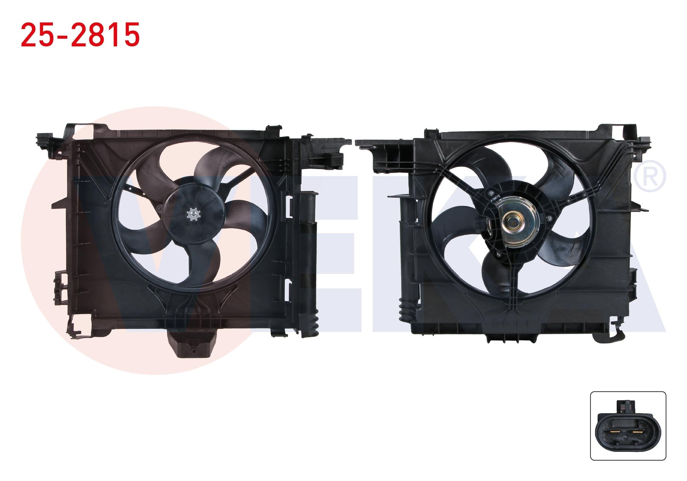 FAN MOTORU DAVLUMBAZLI TEKLI (150W) SMART FORTWO (451) 1.0 2007-
