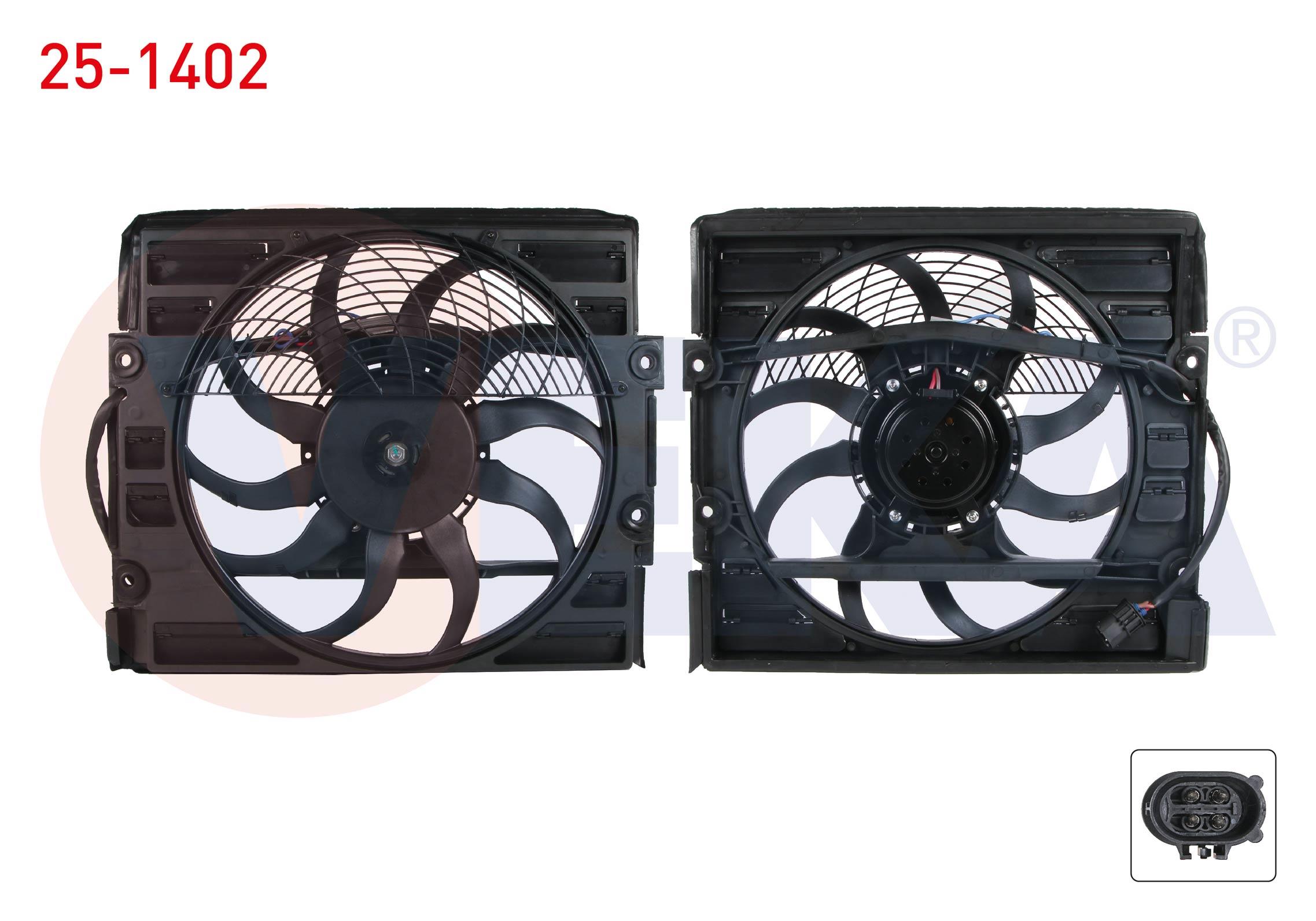 FAN MOTORU DAVLUMBAZLI TEKLI (270W) BMW 7 SERISI (E38) 725 TDS - 728 i - 730 i - 735 i - 740 i - 750 i AC+ 1994-2001