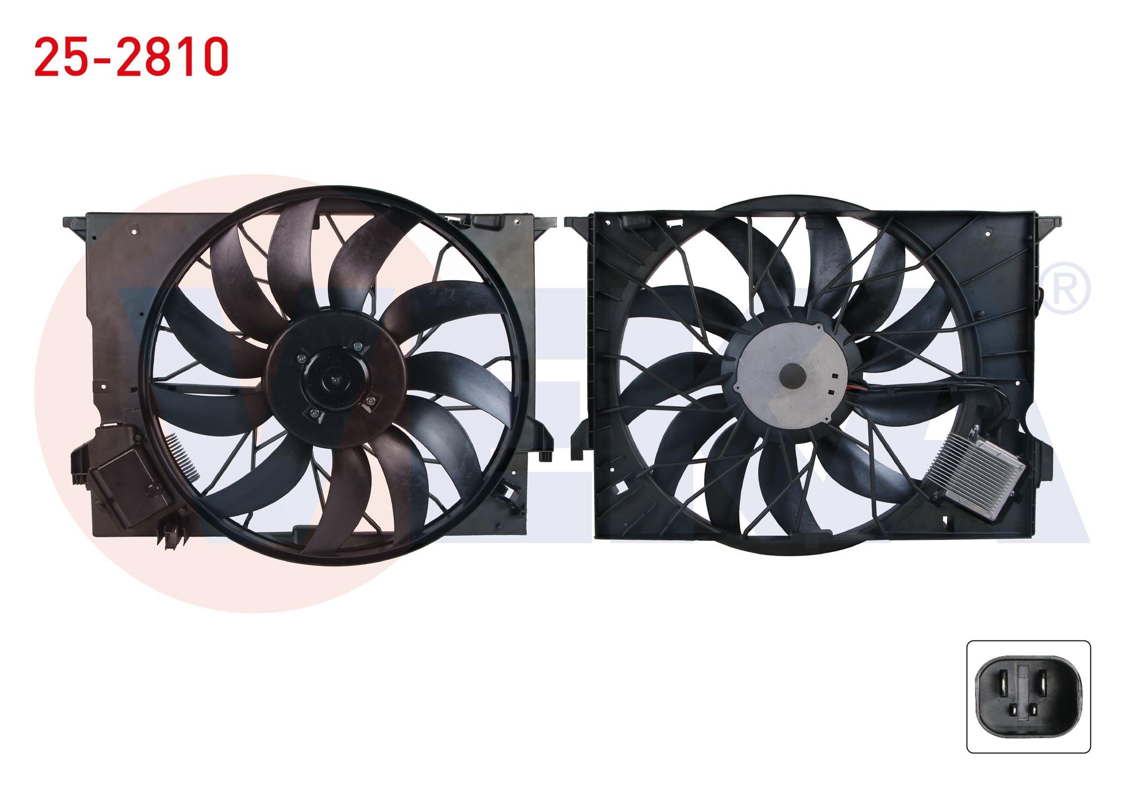 FAN MOTORU DAVLUMBAZLI TEKLI (850W) MERCEDES E SERISI (W211) E 280 CDI - E 320 CDI 2002-2008/ S SERISI (W221) S 320 CDI - S 350 - S 350 CDI - S 500 - S 600 2005-2013