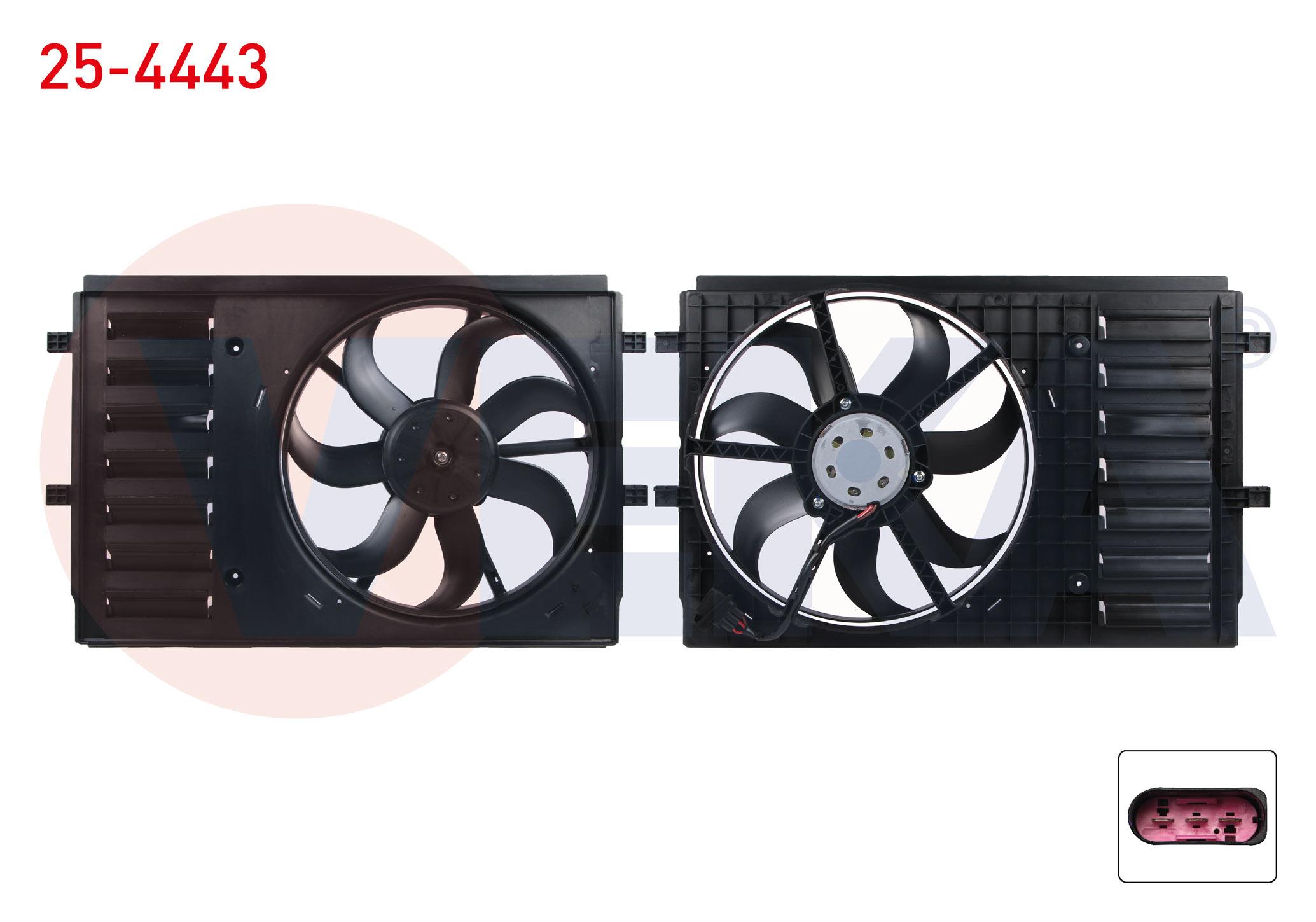FAN MOTORU DAVLUMBAZLI VW POLO (9N) 1.4 16V 2001-2007 / POLO V (6R1) 1.4 TSI 2012-2014/ AUDI A1 (8X1) 1.4 TSI 2014-2018 / SEAT IBIZA IV (6J5, 6P1) 1.4 TDI 2008-2010 / TOLEDO IV (KG3) 1.2 TSI 2012-2015