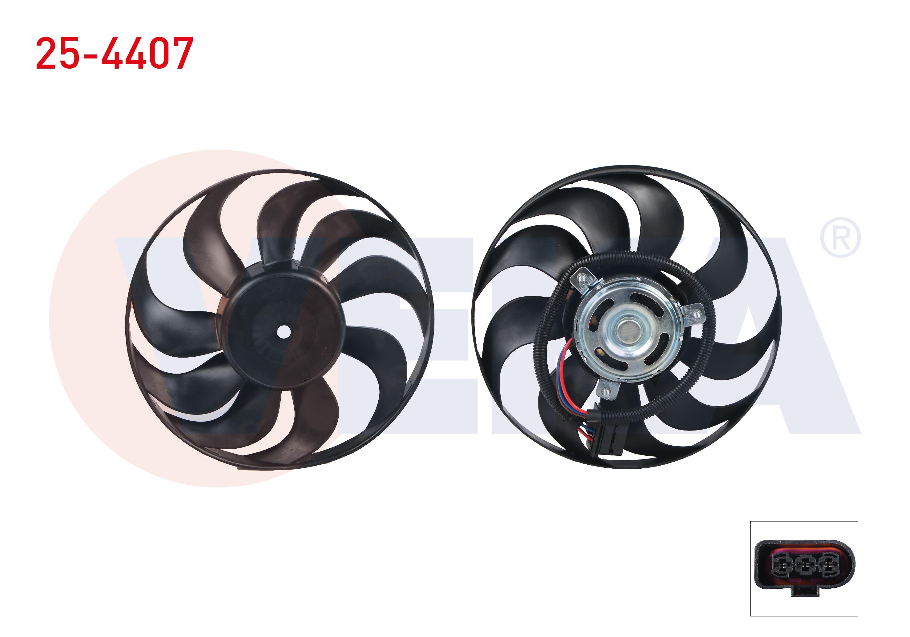 FAN MOTORU (MOTOR+PERVANE) KLIMA RADYATORU KUCUK VOLKSWAGEN GOLF IV (1J1) 1.4i 16v 1997-2005