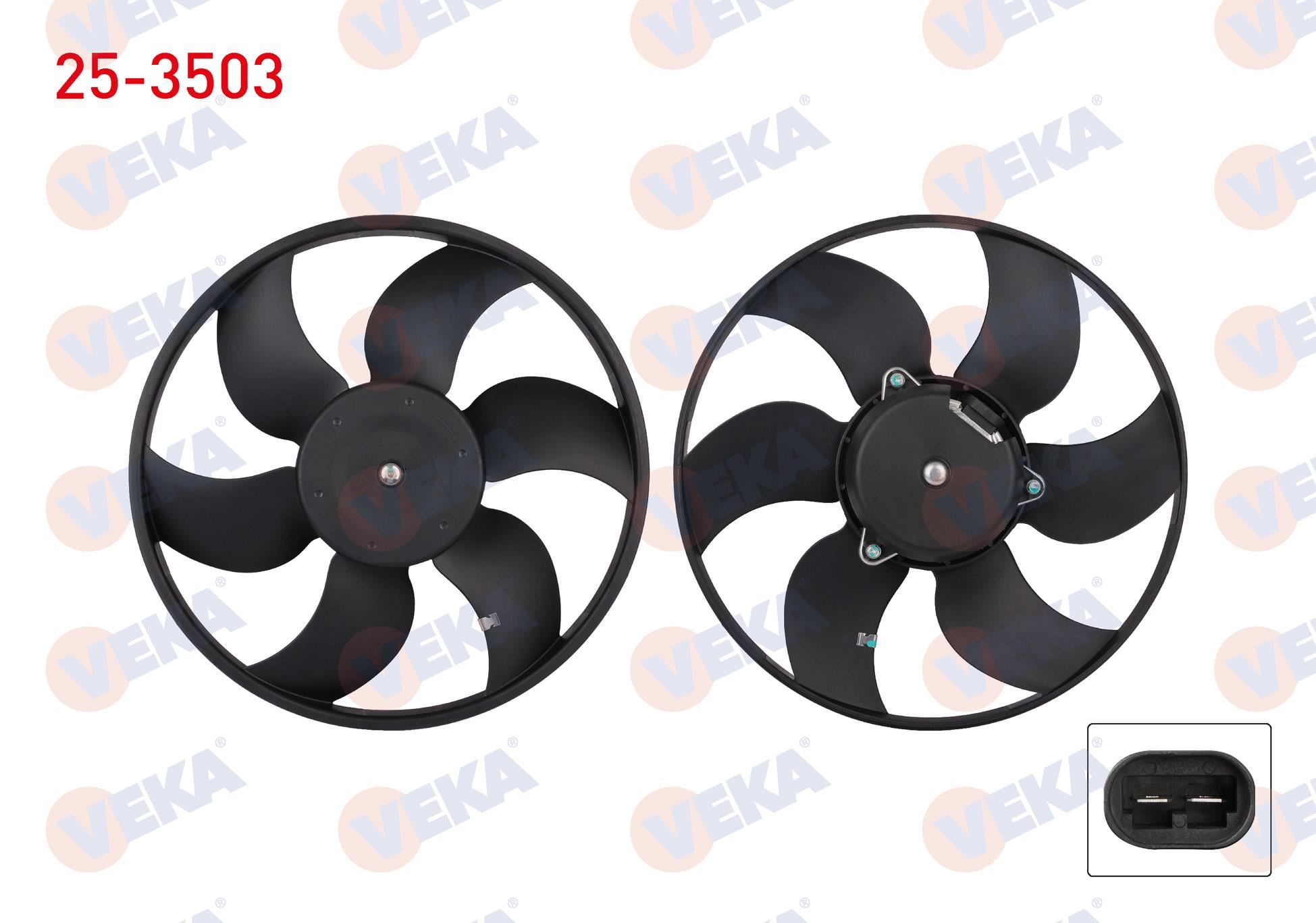 FAN MOTORU (MOTOR+PERVANE) SU RADYATORU RENAULT KANGOO (KC0/1) 1.9 DTI 1998-2008