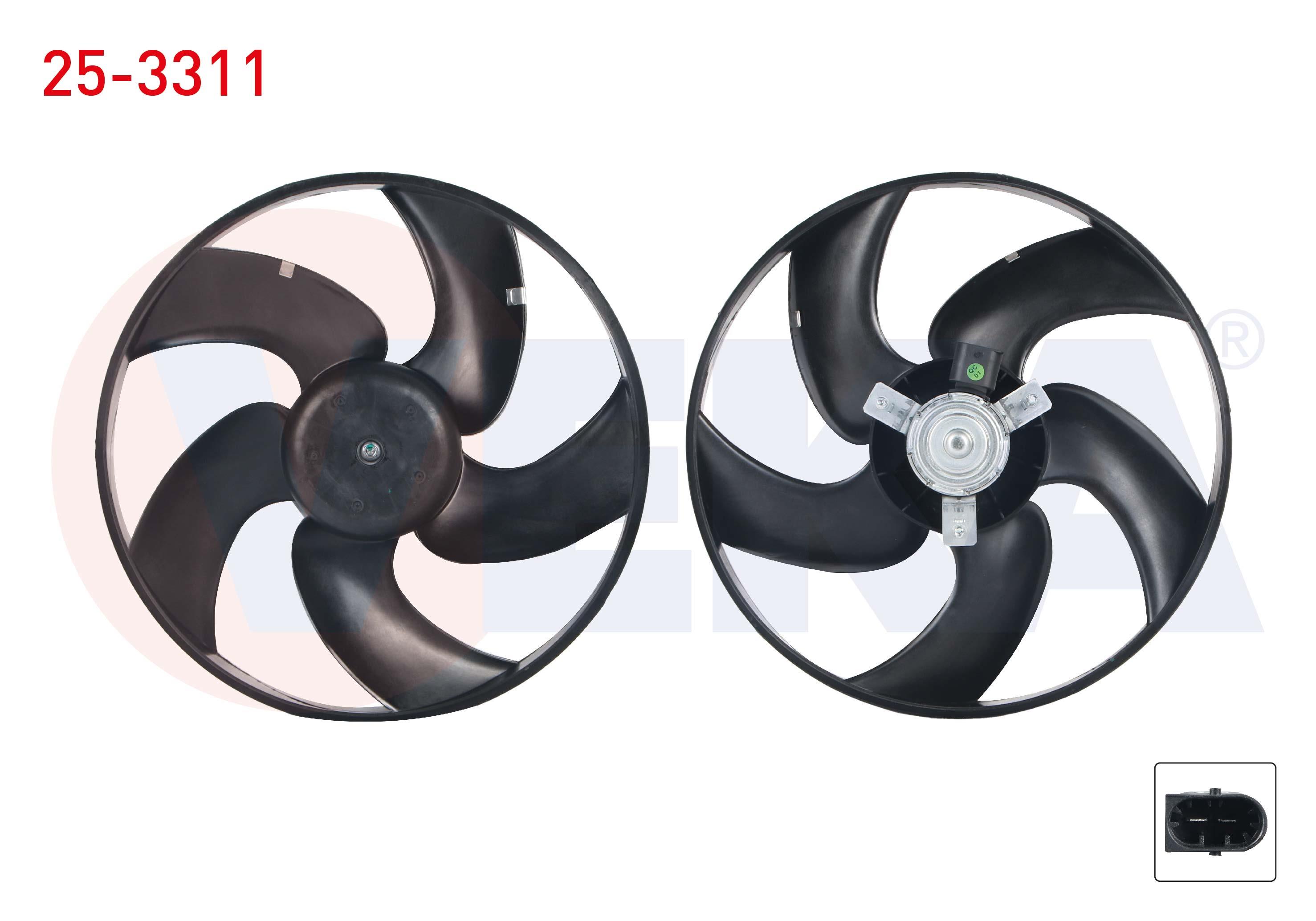 FAN MOTORU PEUGEOT 206 (2A/C) 1.4i 16V AC- 1998-2006